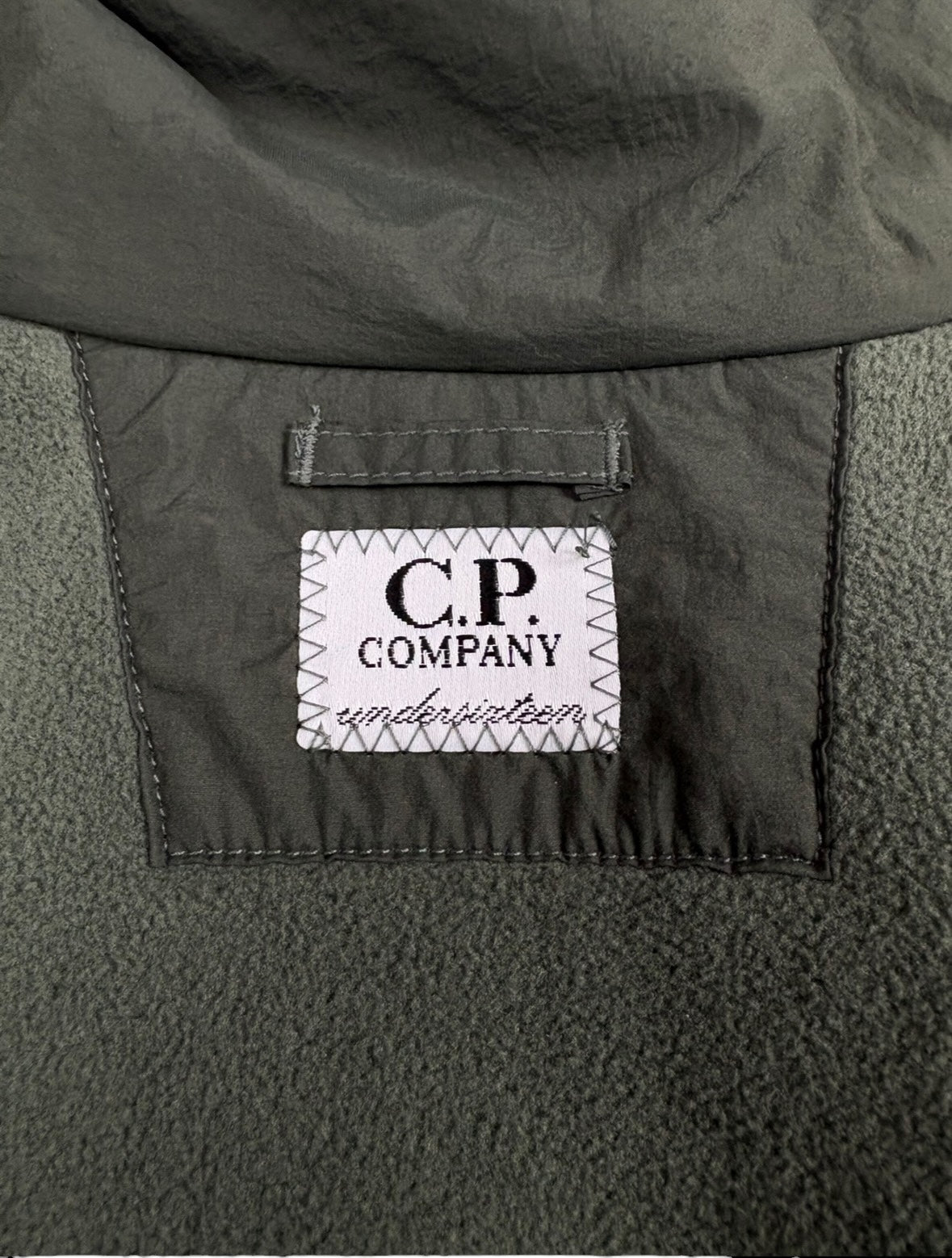 GILET C.P COMPANY POLAR SHELL - KAKI - TAILLE M