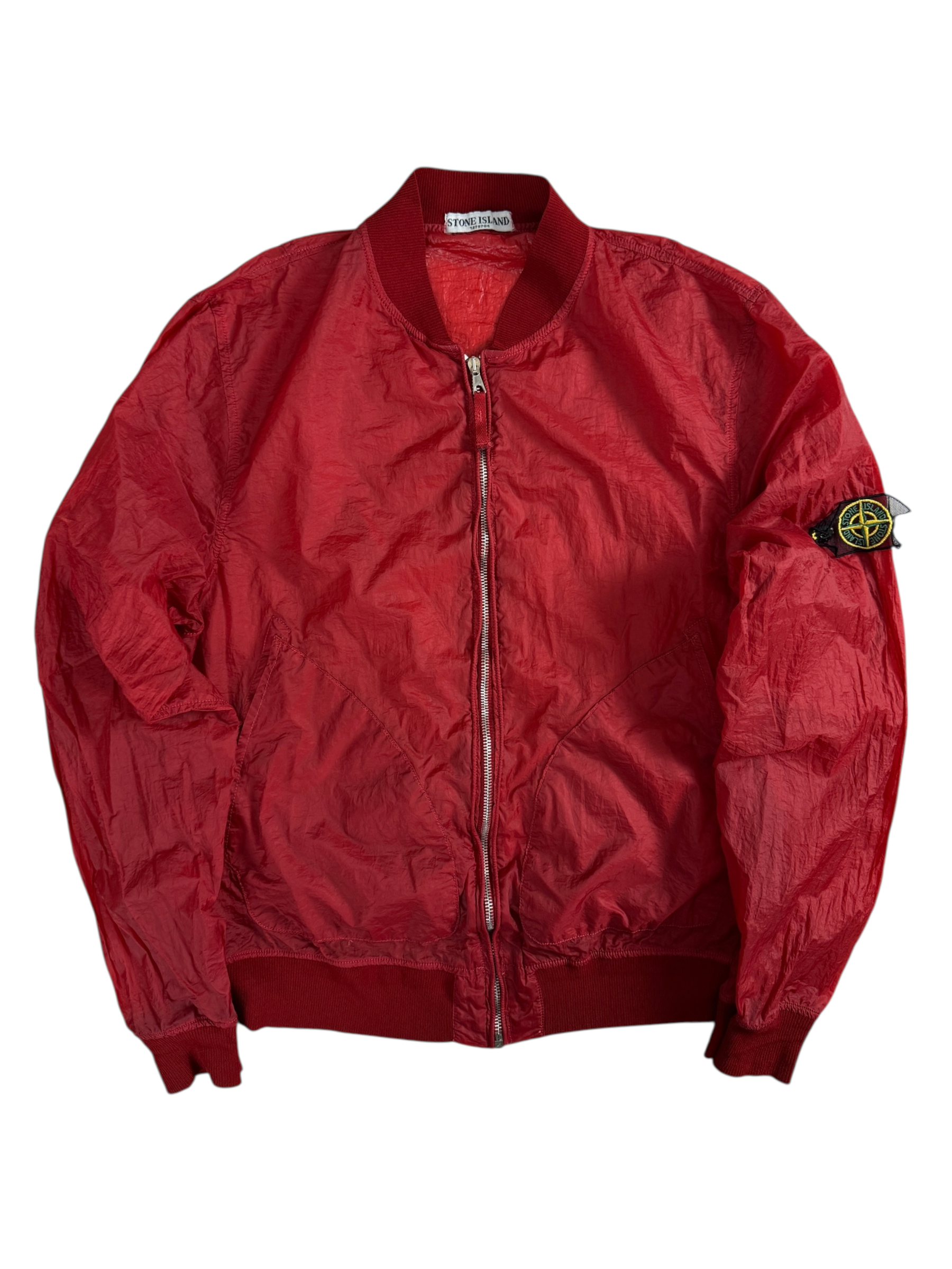 VESTE STONE ISLAND VINTAGE - ROUGE - TAILLE XL