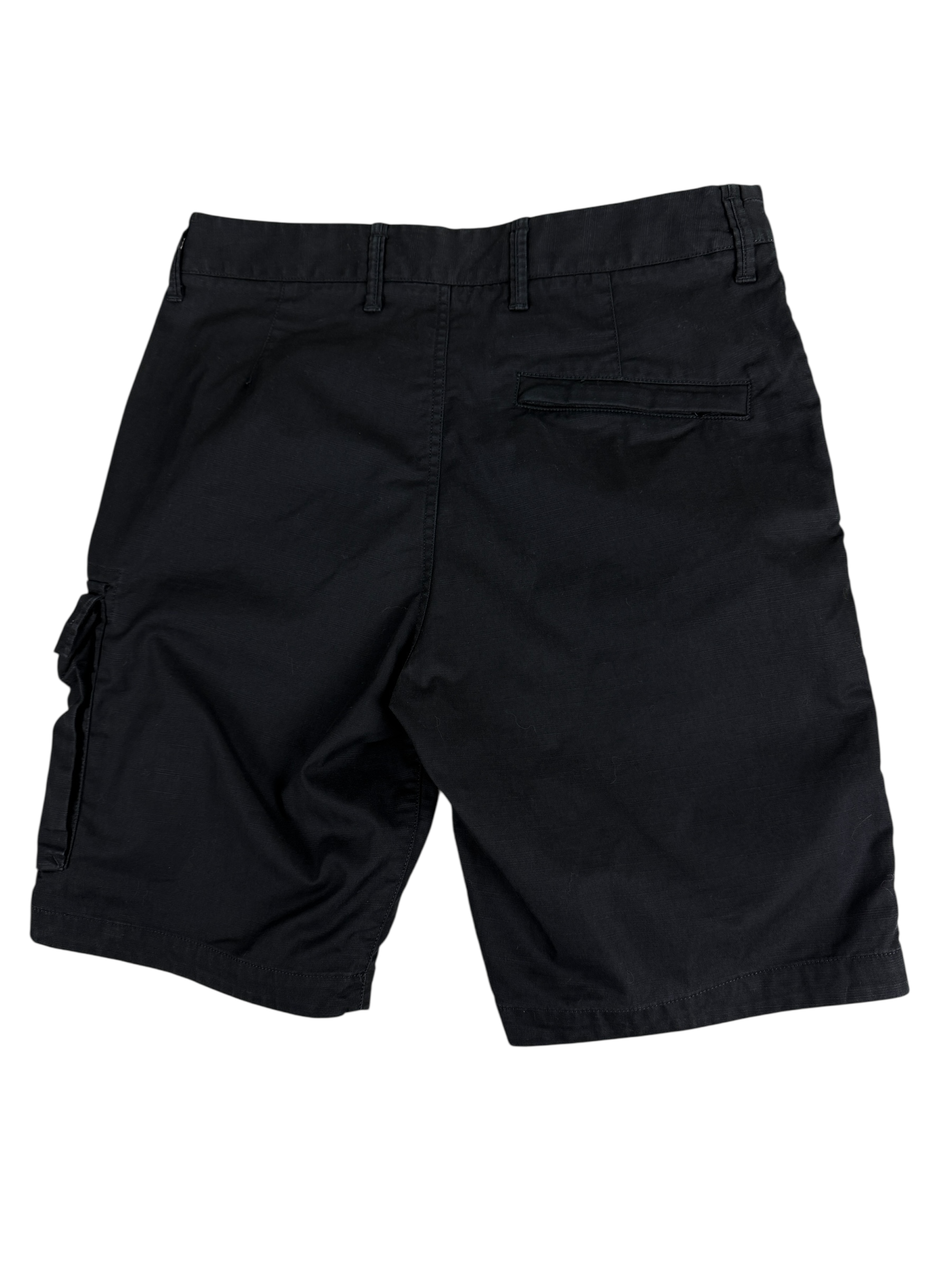 SHORT CARGO STONE ISLAND - NOIR - TAILLE W29