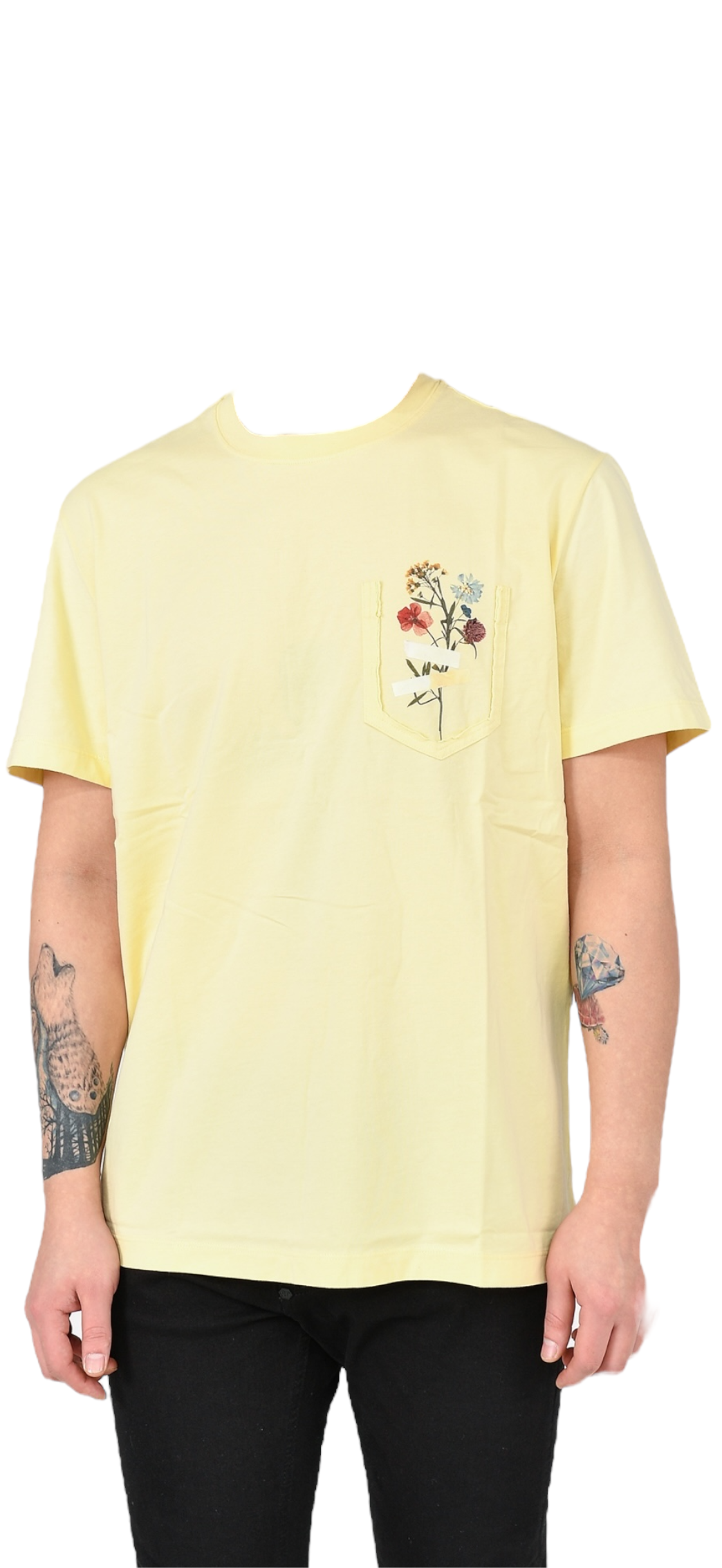 TEE-SHIRT GOLDEN GOOSE - JAUNE - NEUF