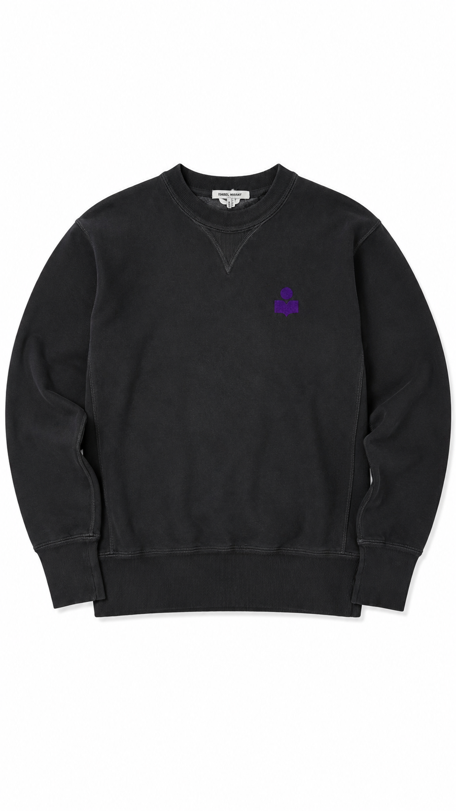 Pull Crewneck Isabel Marant violet taille XS - vue 1/4