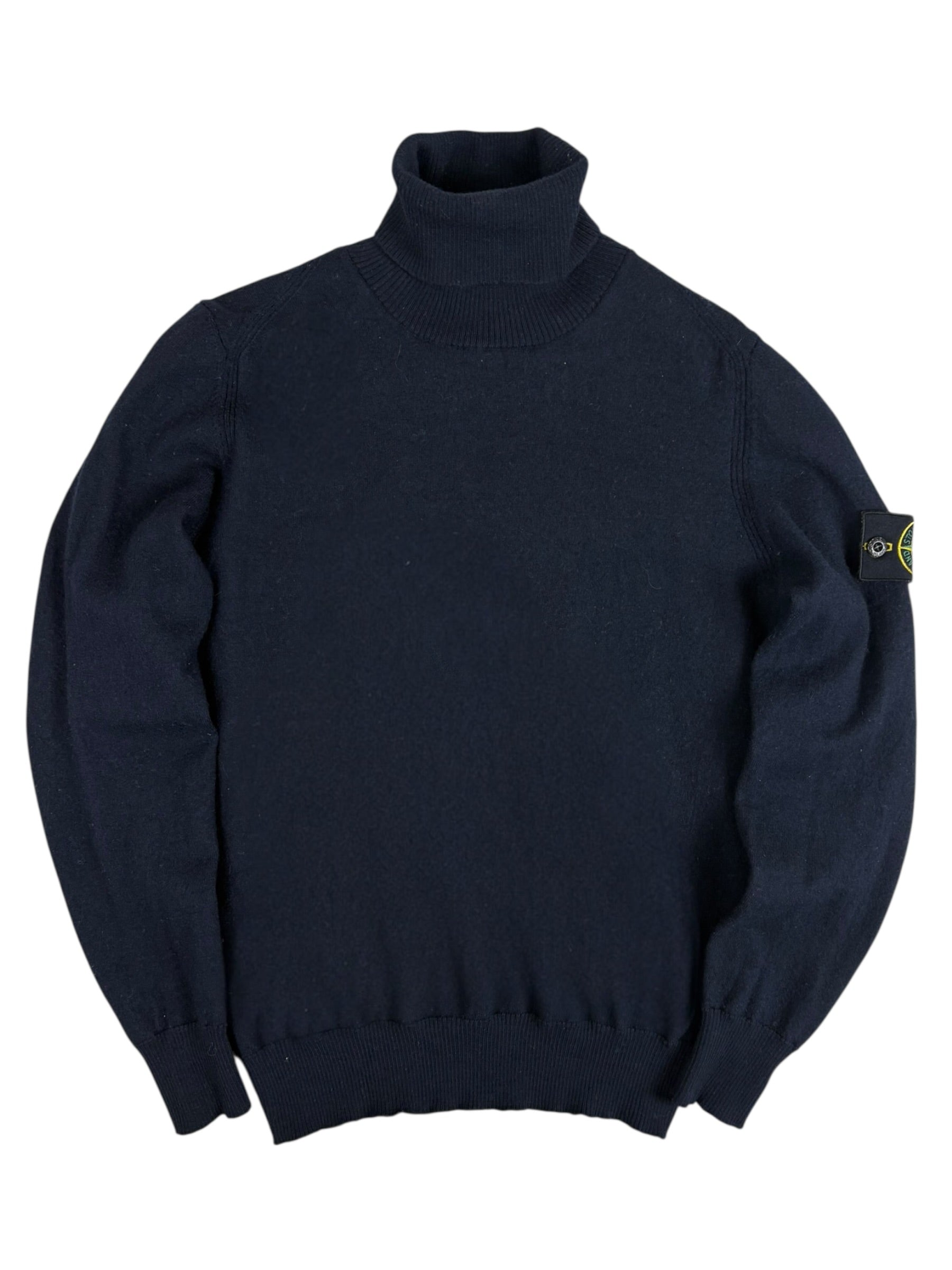 PULL COL ROULÉ STONE ISLAND - MARINE - TAILLE M