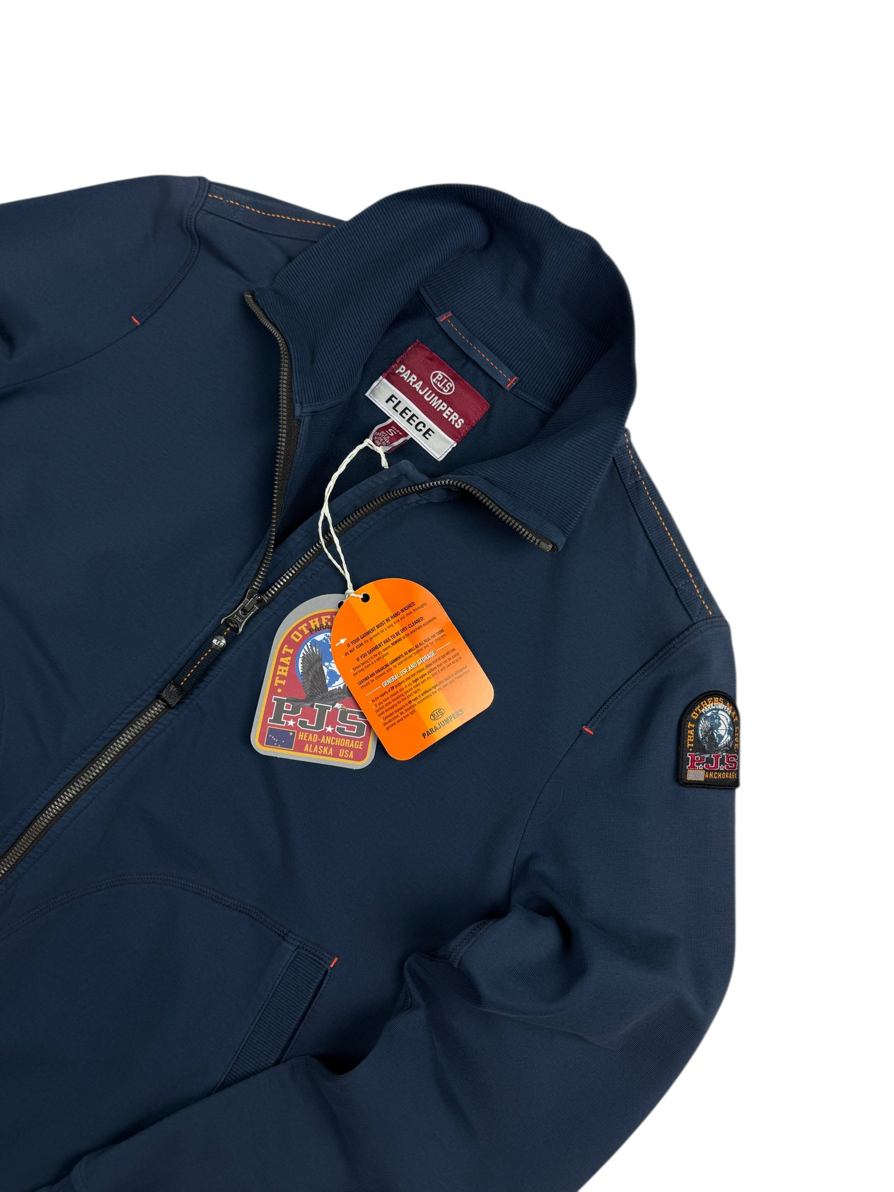GILET PARAJUMPERS FLEECE - MARINE - TAILLE S - NEUF