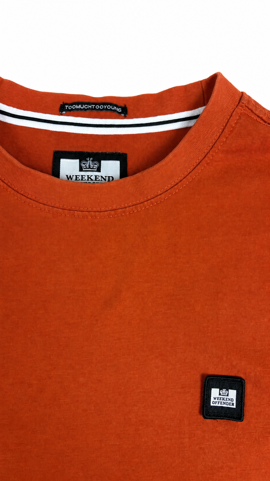 Tee-shirt Weekend Offender orange taille L - vue 2/3