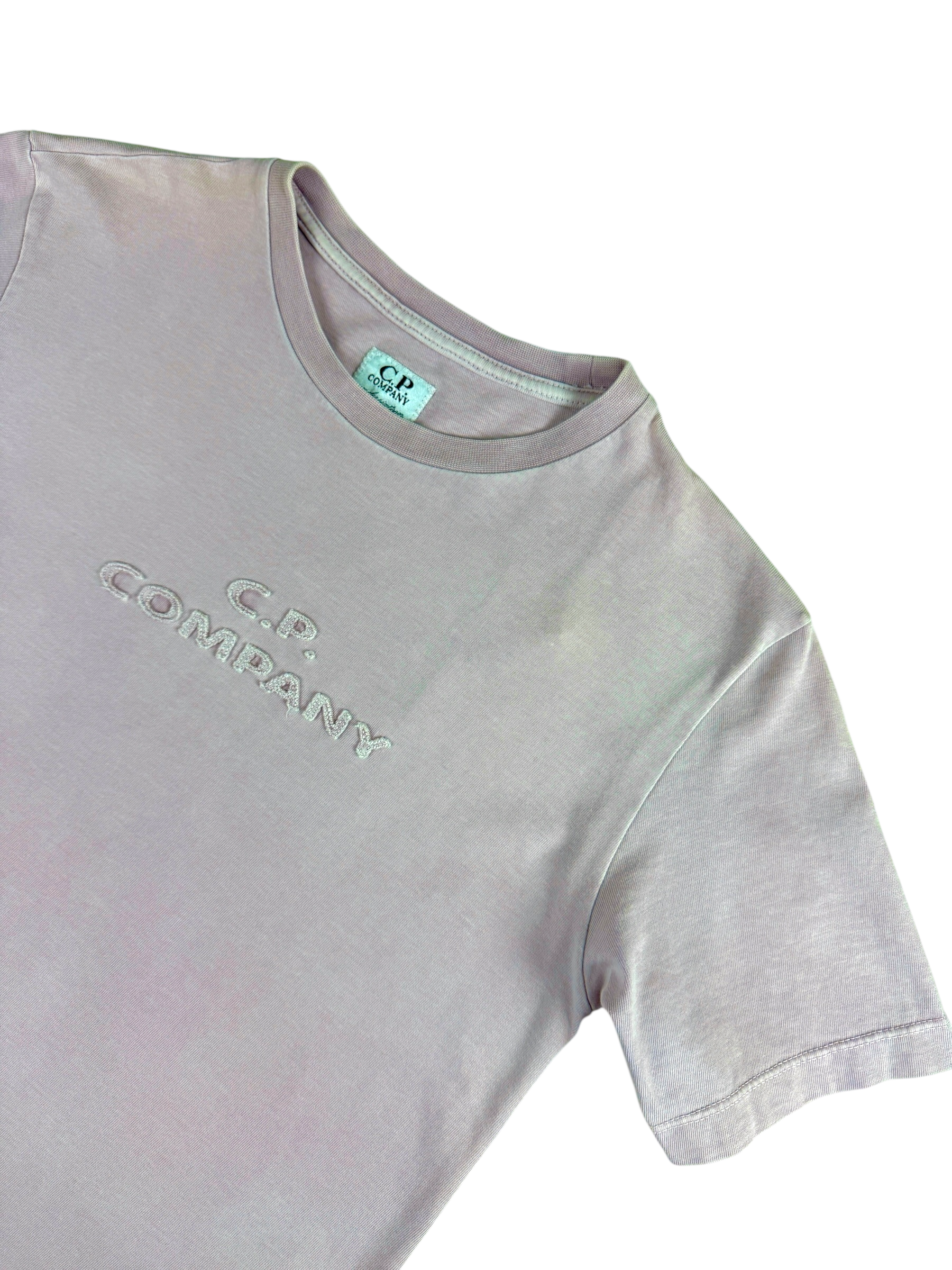 TEE-SHIRT C.P COMPANY - ROSE - TAILLE 12 ANS