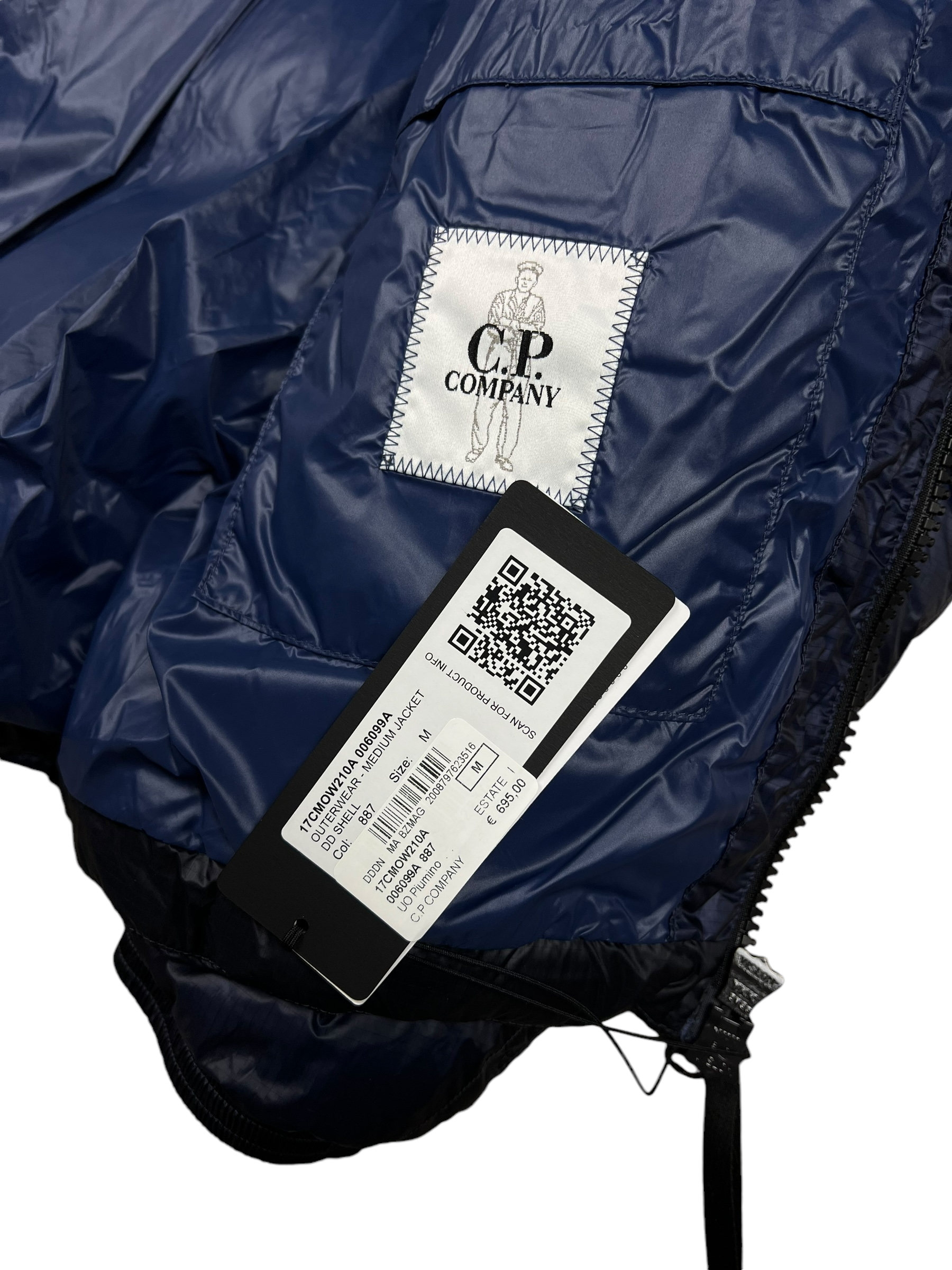 DOUDOUNE C.P COMPANY D.D SHELL DOWN JACKET