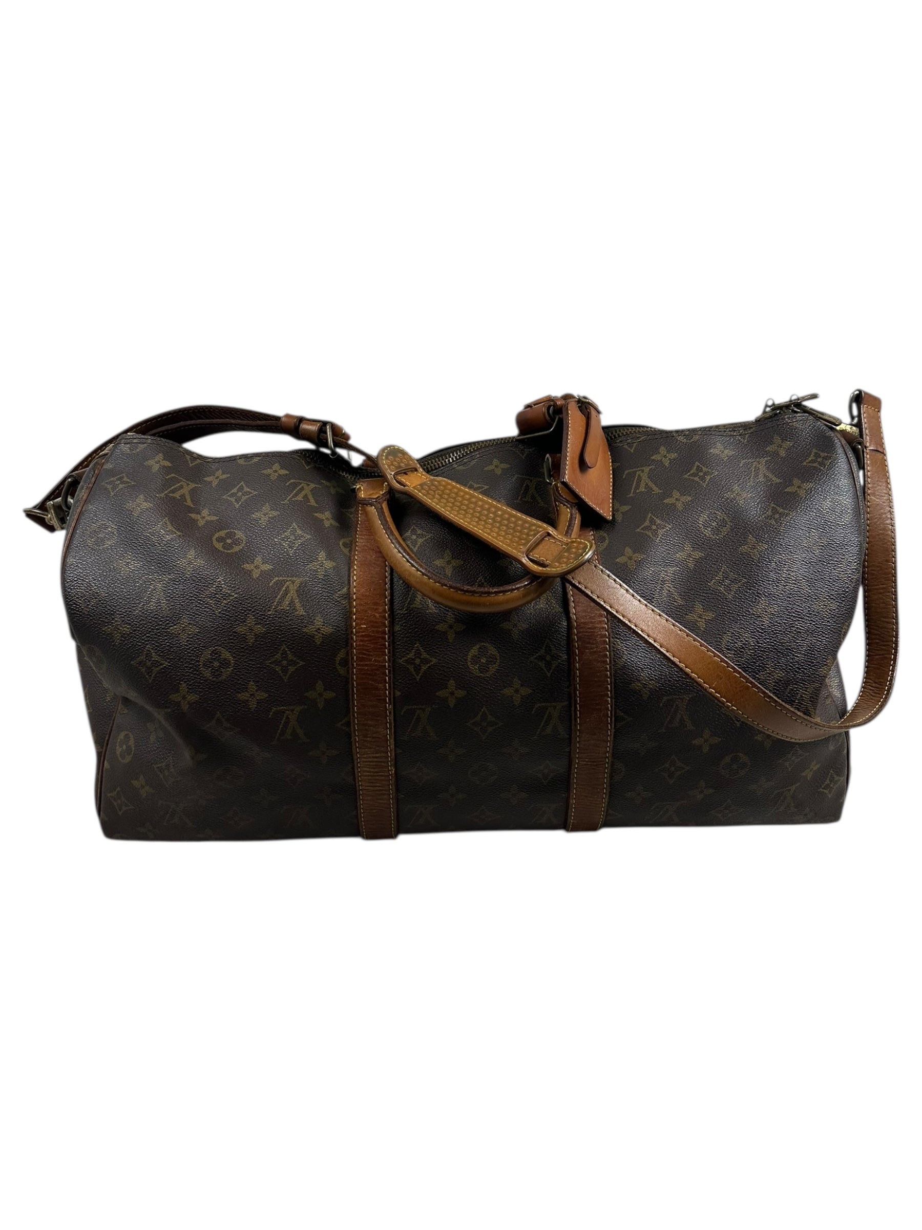 SAC LOUIS VUITTON KEEPALL 50 - TOILE MONOGRAM - MARRON - VI1920