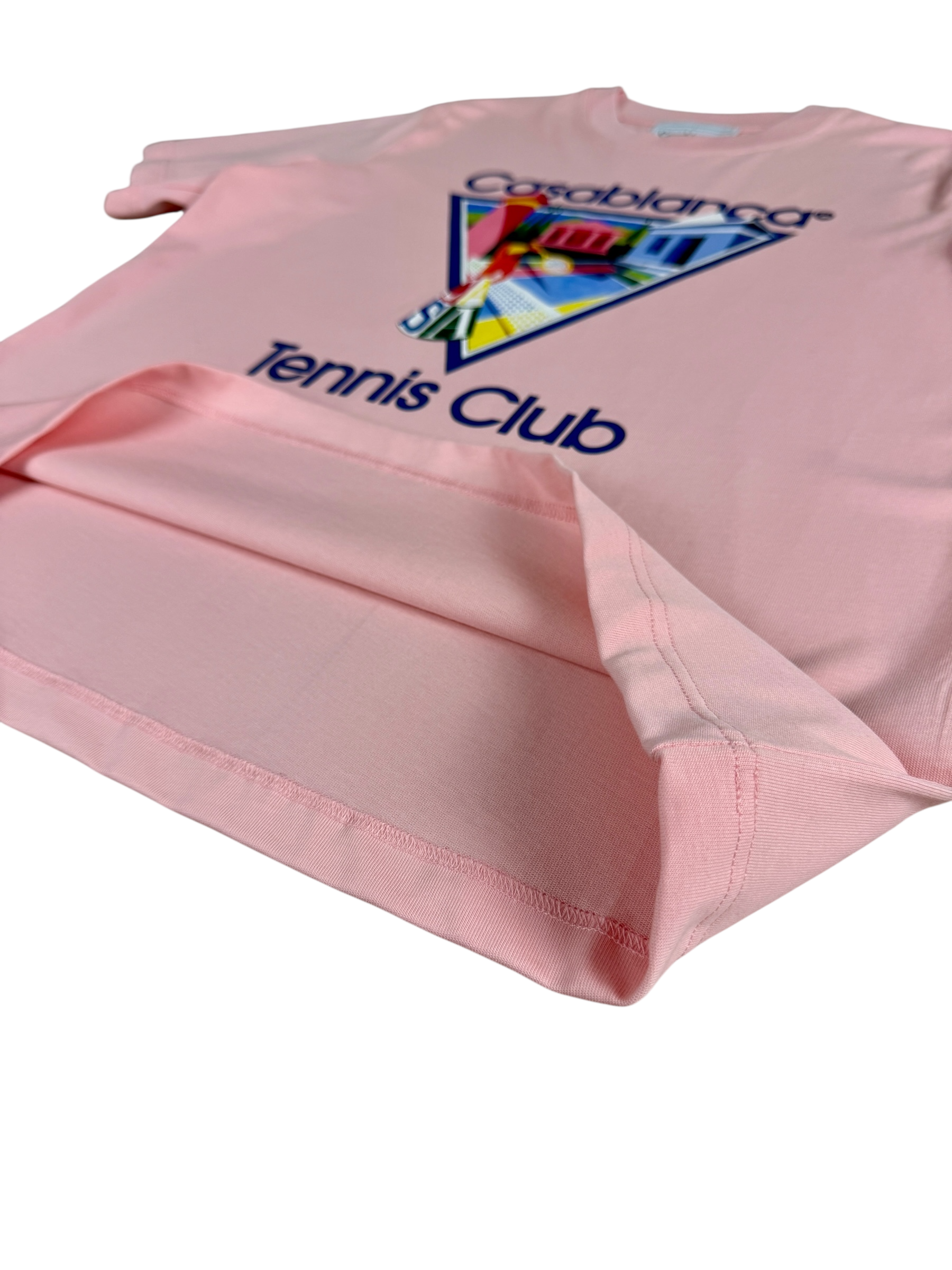 TEE-SHIRT CASABLANCA - ROSE - NEUF