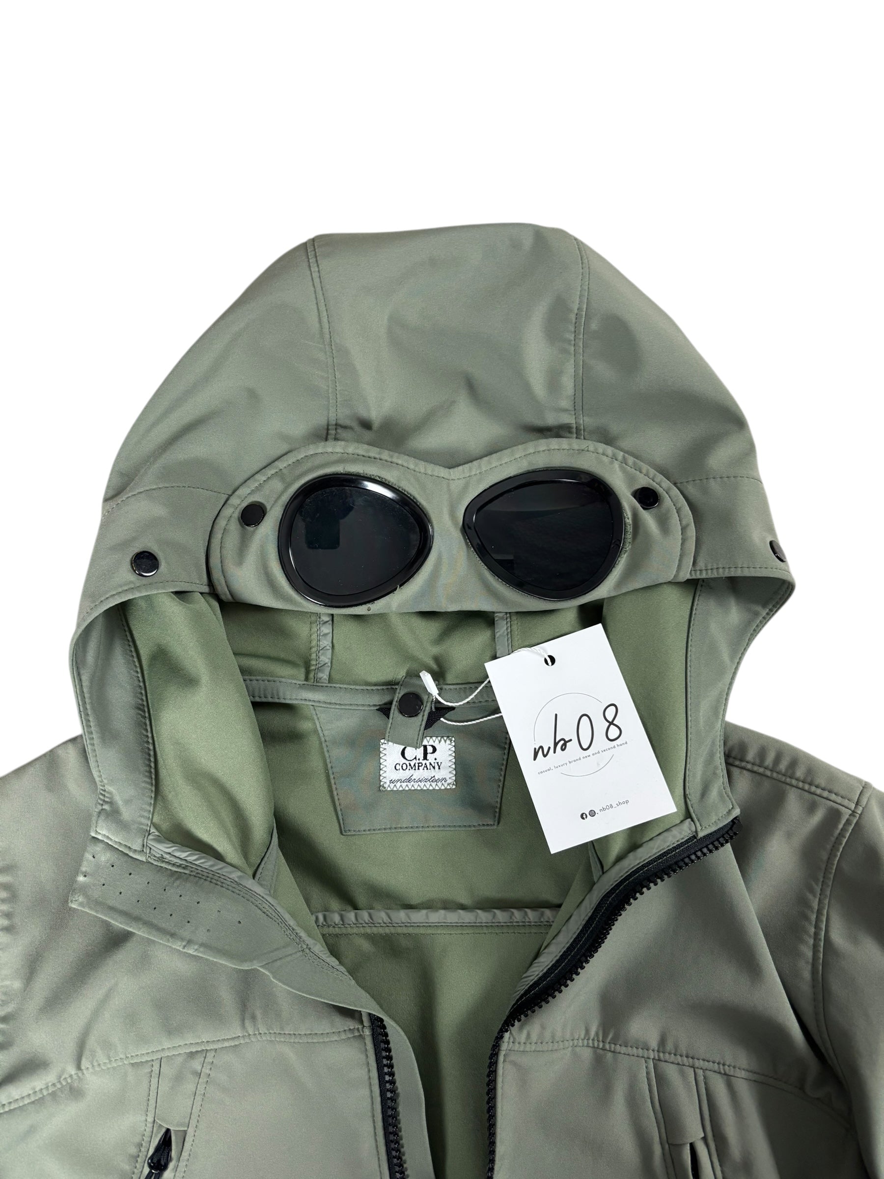 VESTE C.P COMPANY SHELL-R GOGGLE Junior