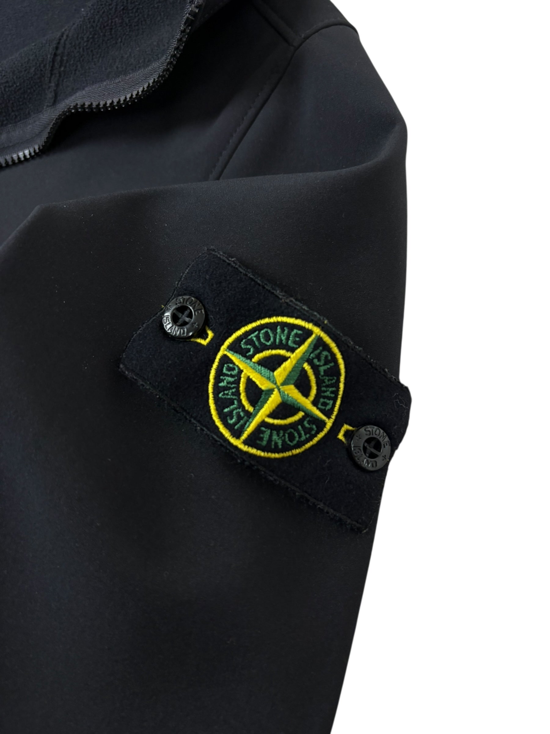 VESTE STONE ISLAND SOFT SHELL-R - NOIR - TAILLE S