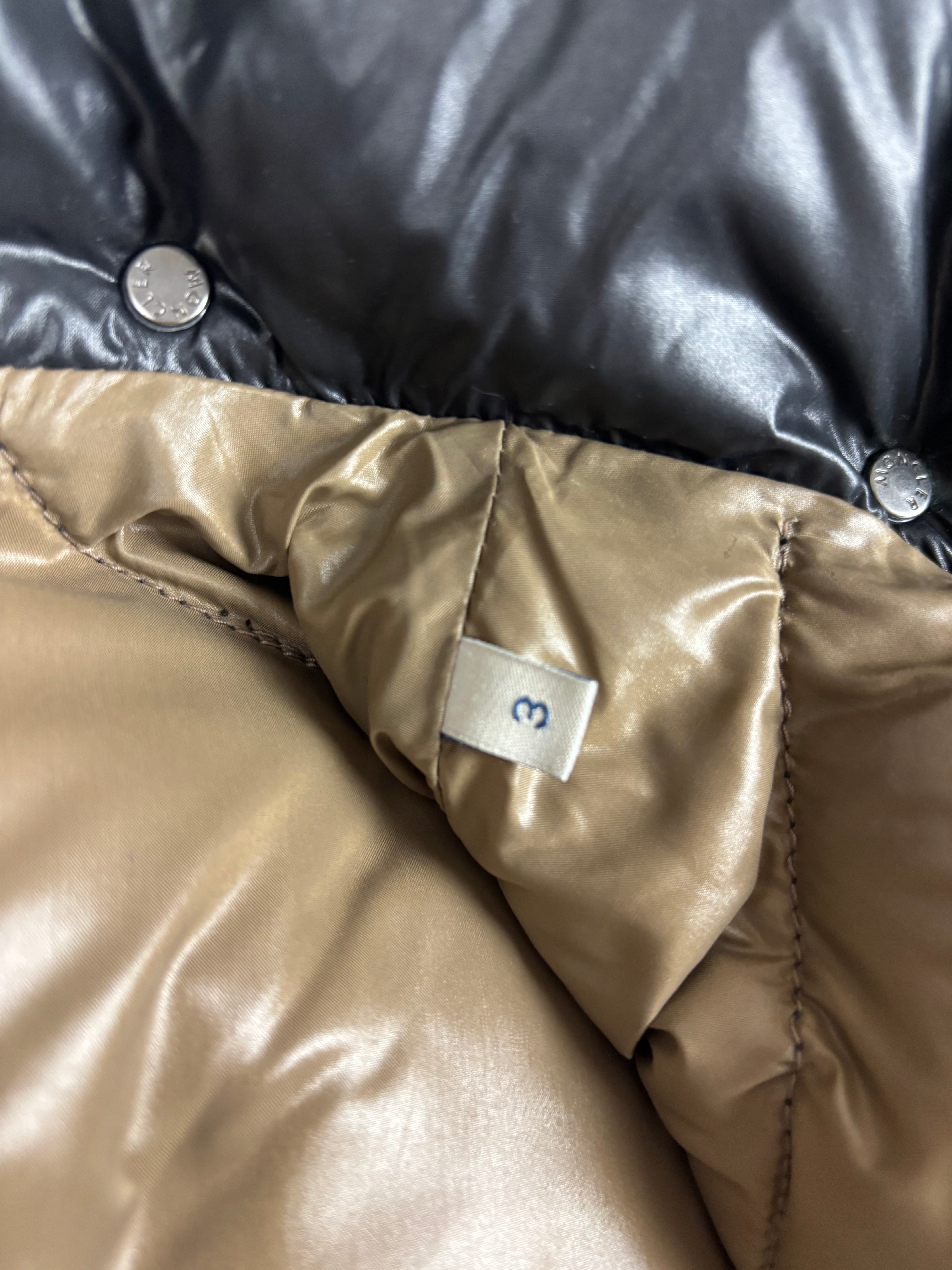 DOUDOUNE MONCLER K2 - NOIR - TAILLE 3