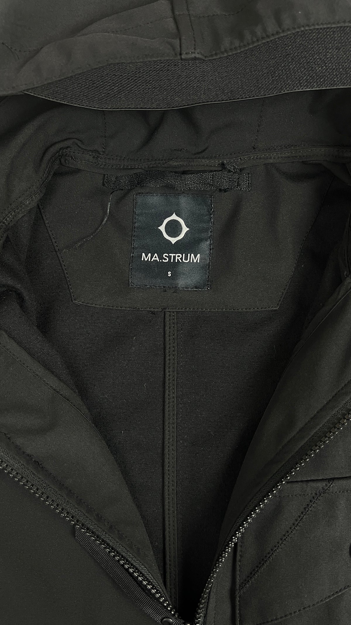 Veste à Capuche Ma.Strum Soft Shell, Noir, Taille S — photographie complémentaire 4