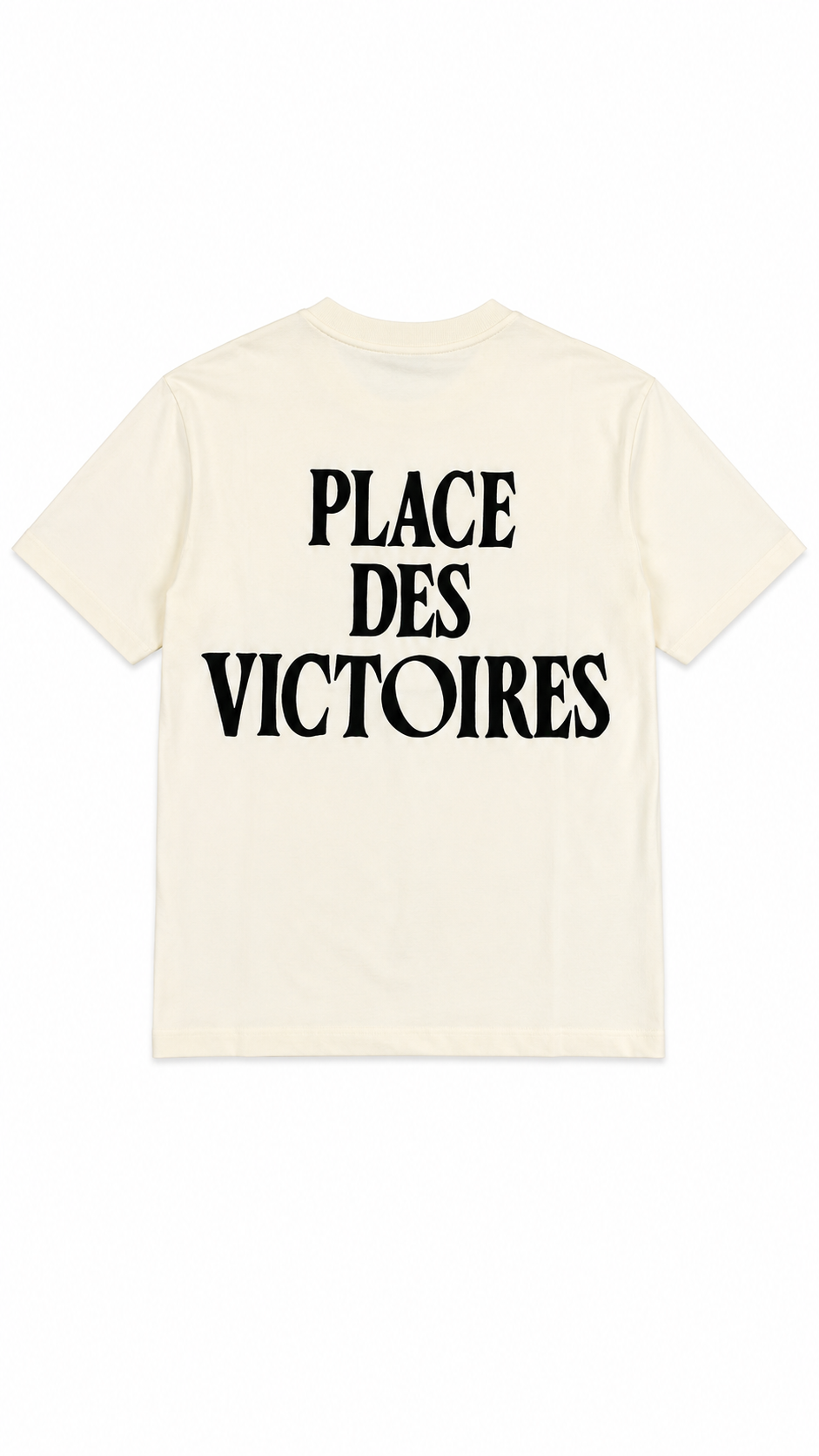 Tee-shirt AMI Paris Place des Victoires blanc crème neuf - vue 2/4