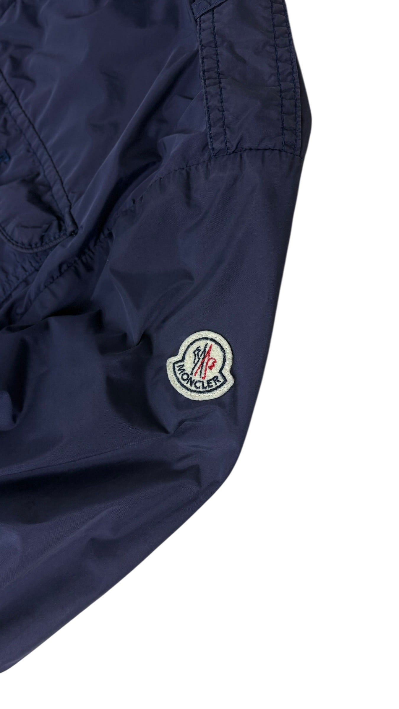 VESTE MONCLER DELONIX - MARINE - TAILLE 4