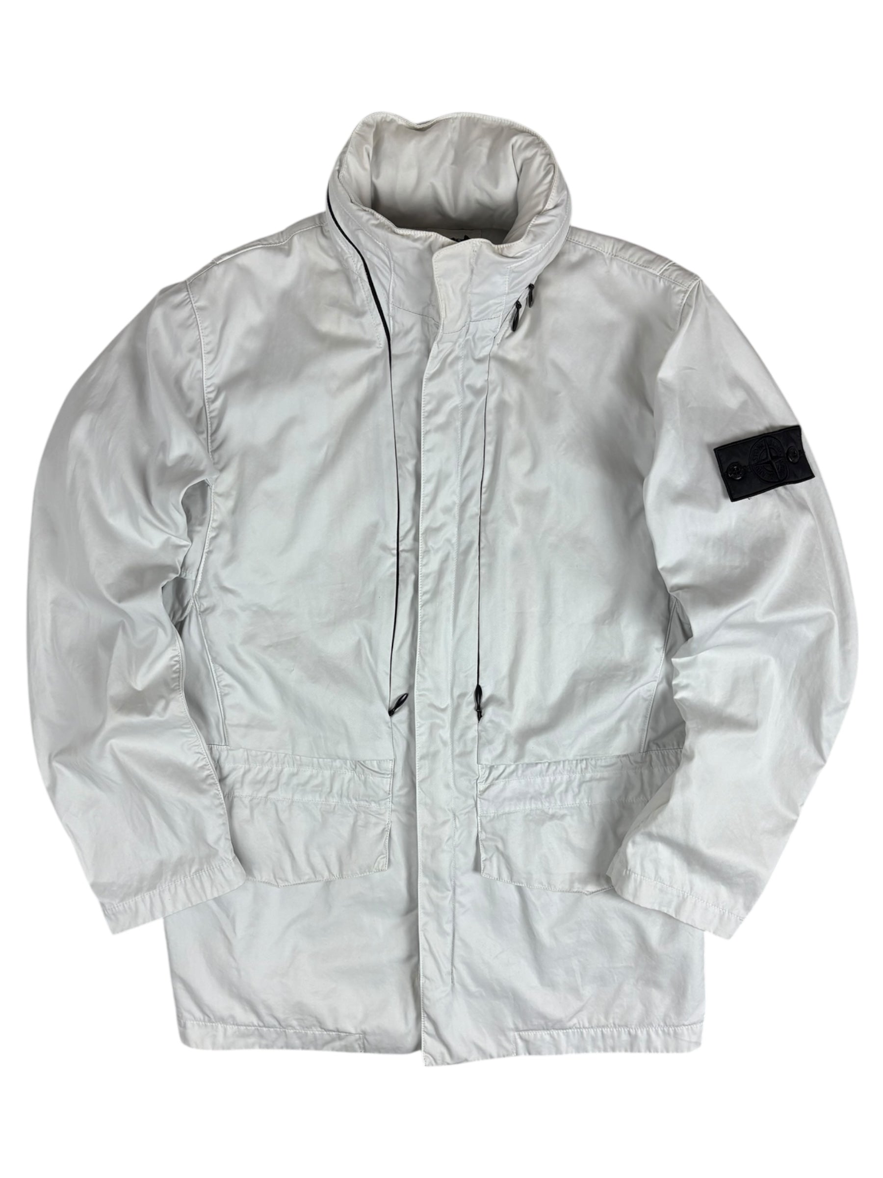 VESTE STONE ISLAND BATAVIA-T SHADOW PROJECT - BLANC - TAILLE S