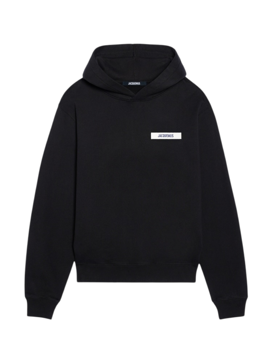 HOODIE JACQUEMUS GROS GRAIN - NOIR - NEUF