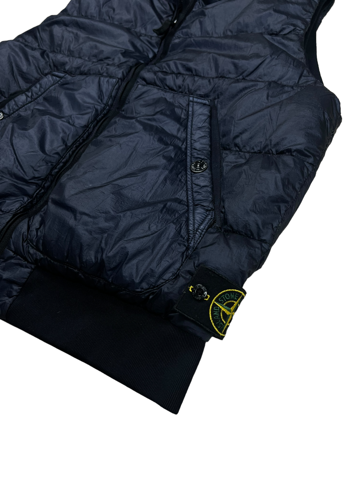 GILET STONE ISLAND GARMENT DYED