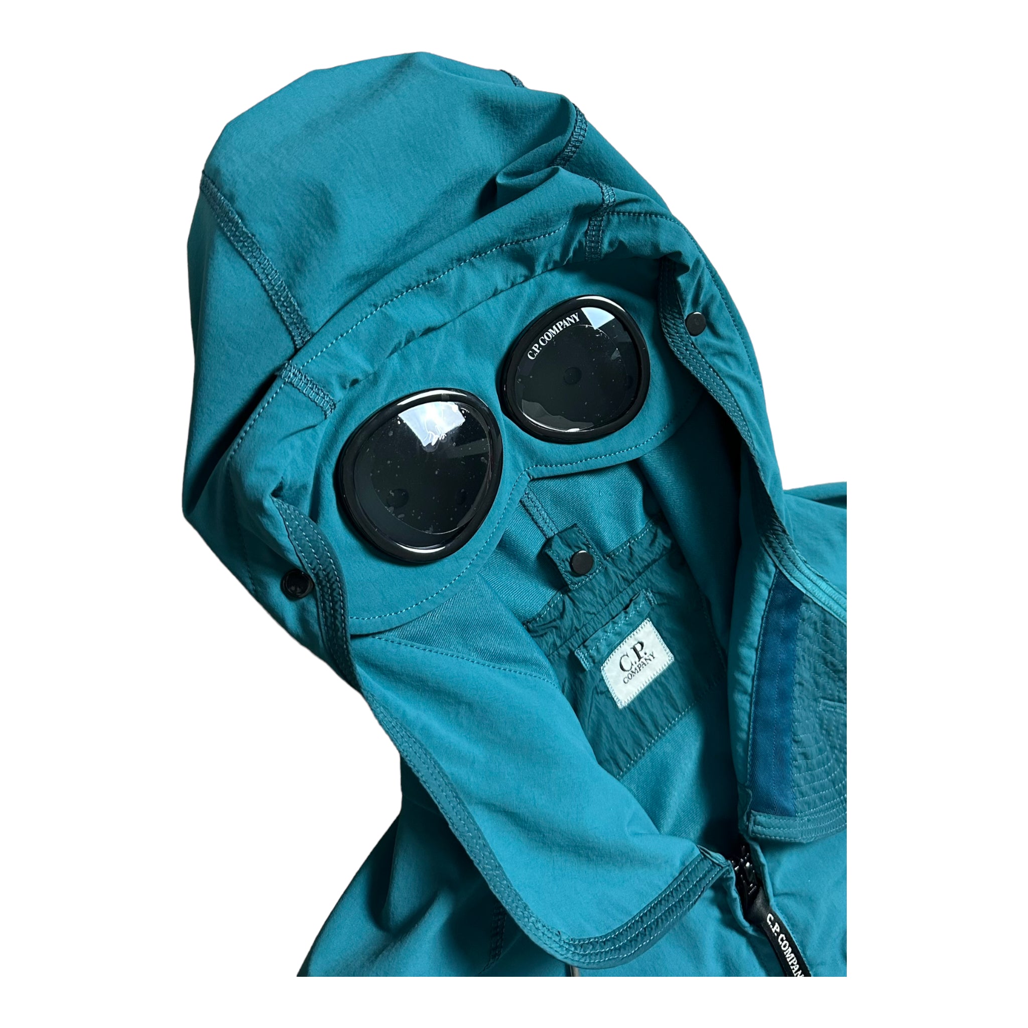 VESTE À CAPUCHE C.P COMPANY GD SHELL GOGGLE JACKET - NB08