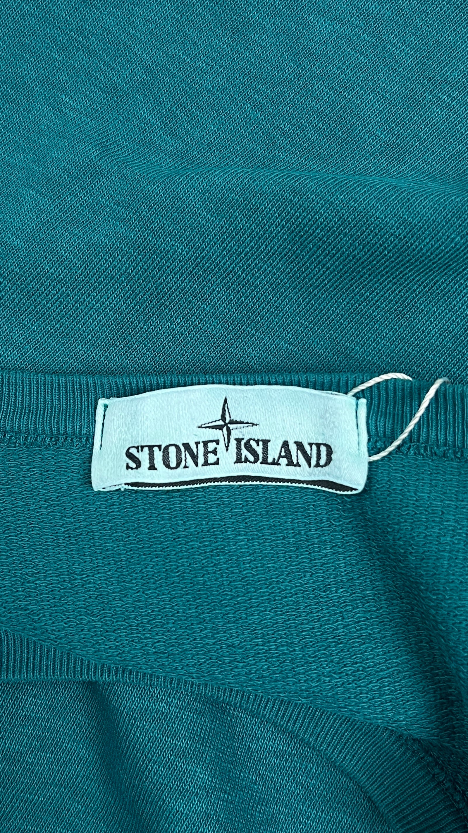Sweat-shirt Crewneck Stone Island - Vert Pétrole - Taille M