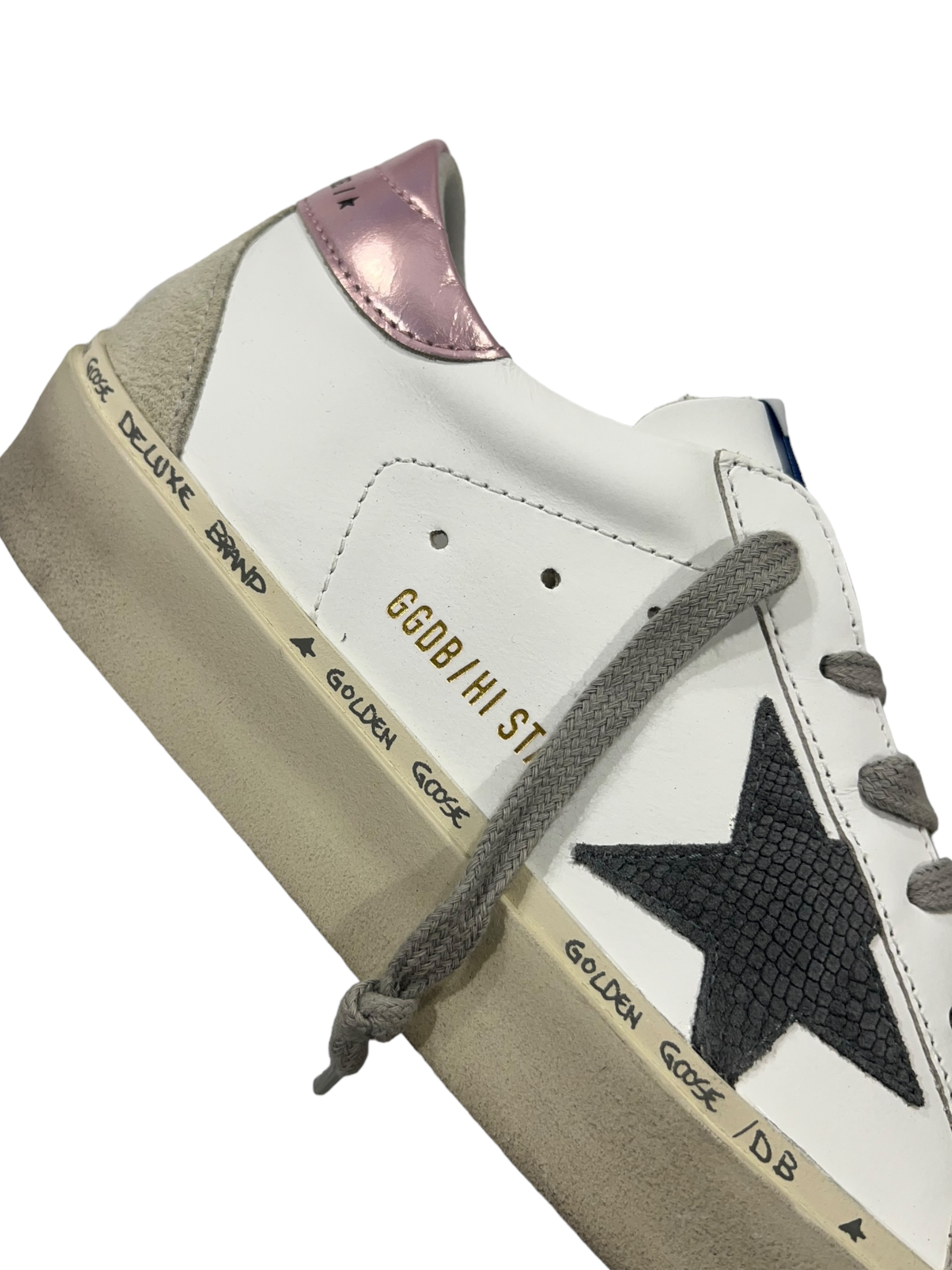 SNEAKERS GOLDEN GOOSE HI STAR CLASSIC WITH SPUR