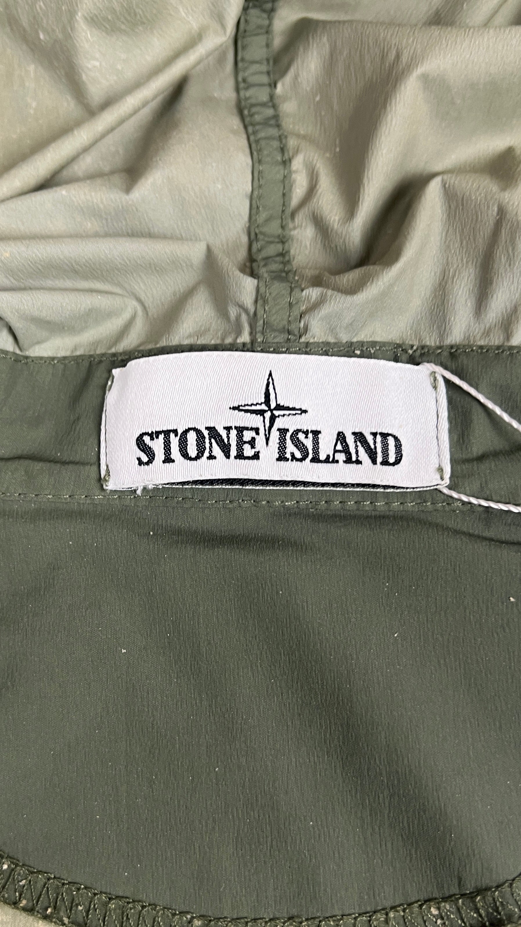 Veste Coupe-Vent Stone Island Skin Touch Nylon-TC - Kaki - Taille S
