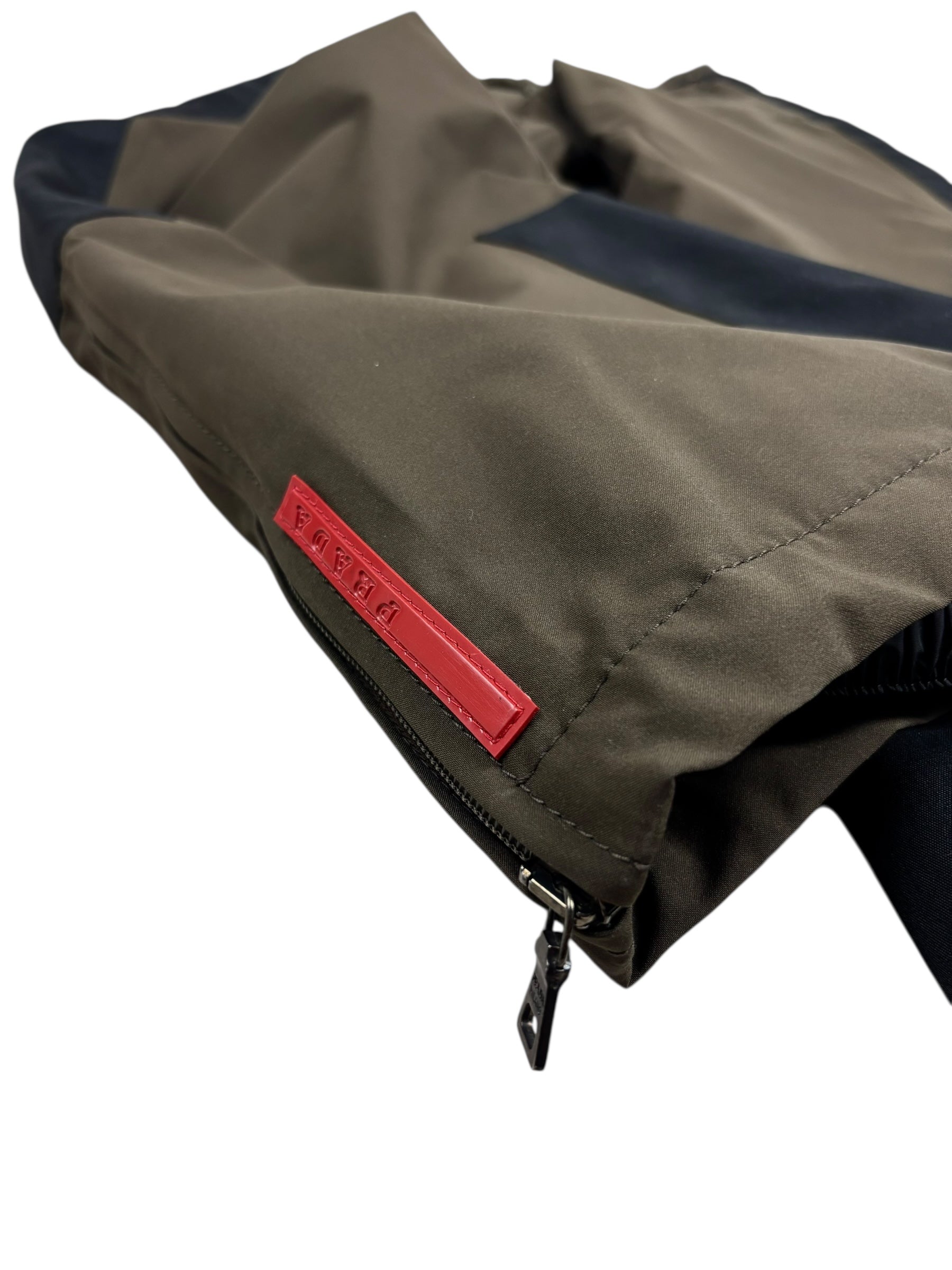 PANTALON PRADA GORE-TEX - MARRON / NOIR - TAILLE 48