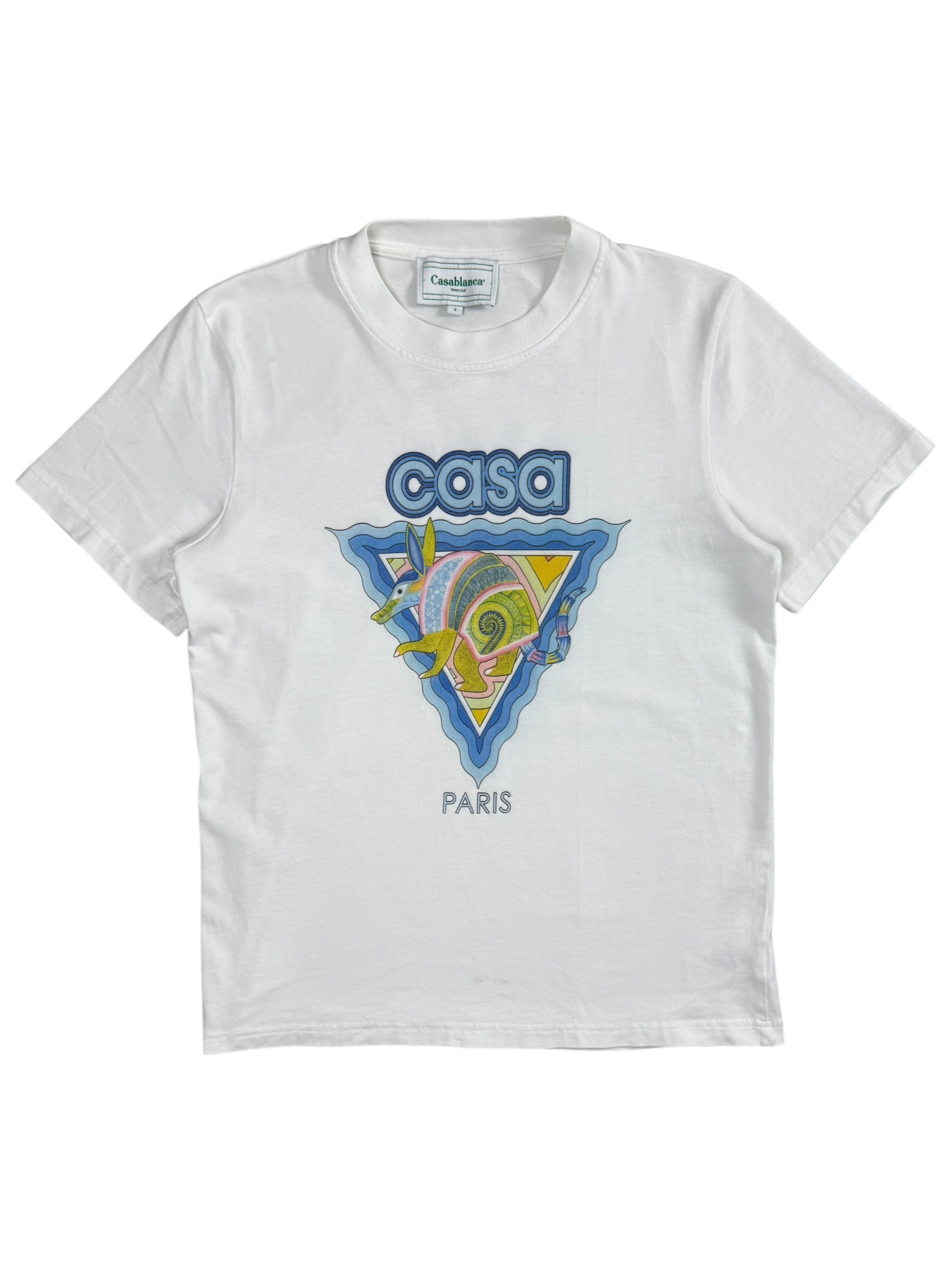 TEE-SHIRT CASABLANCA - BLANC - TAILLE S