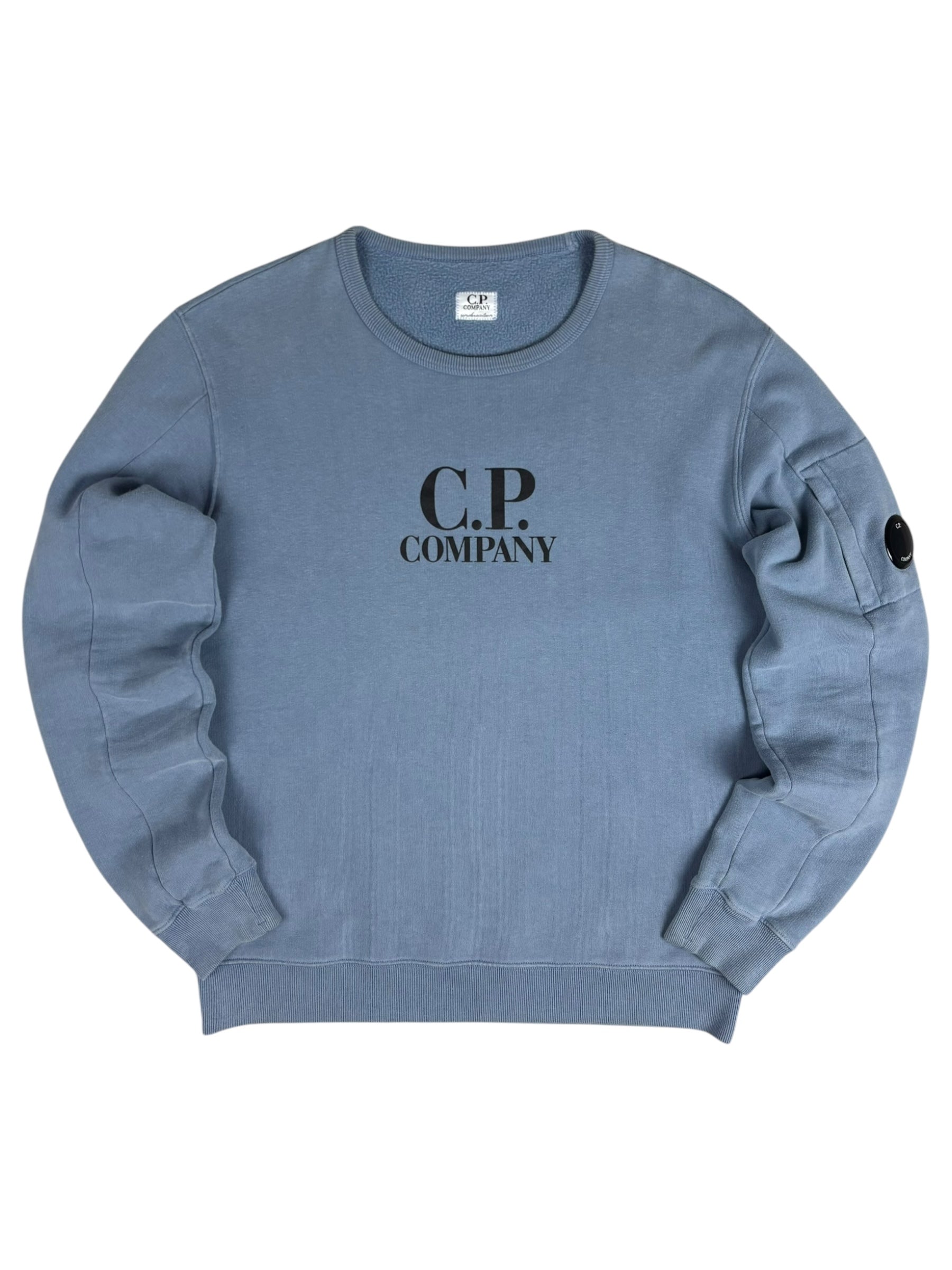 CREWNECK C.P COMPANY - BLEU - TAILLE 14 ANS