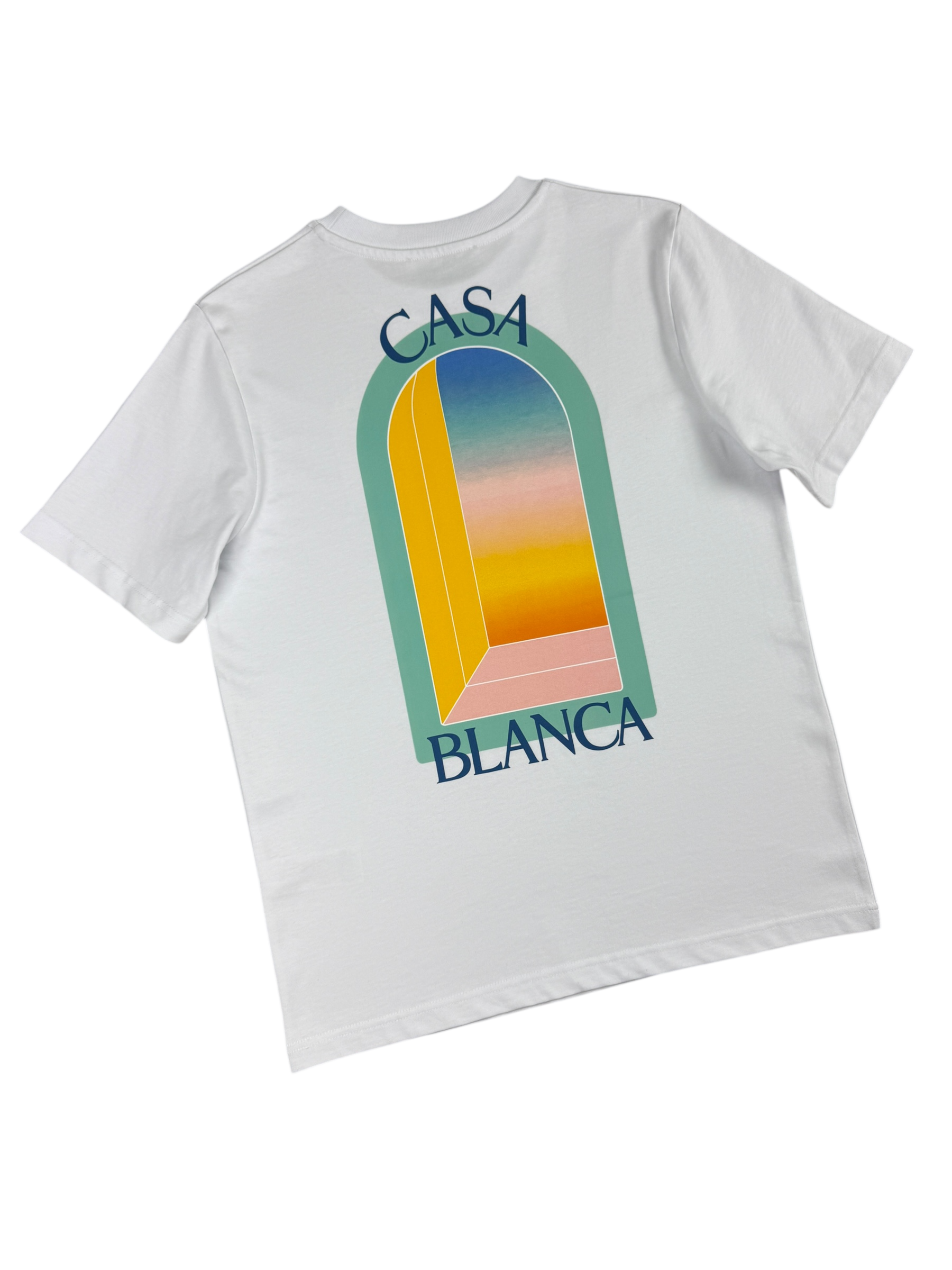 TEE-SHIRT CASABLANCA BLANC - NEUF