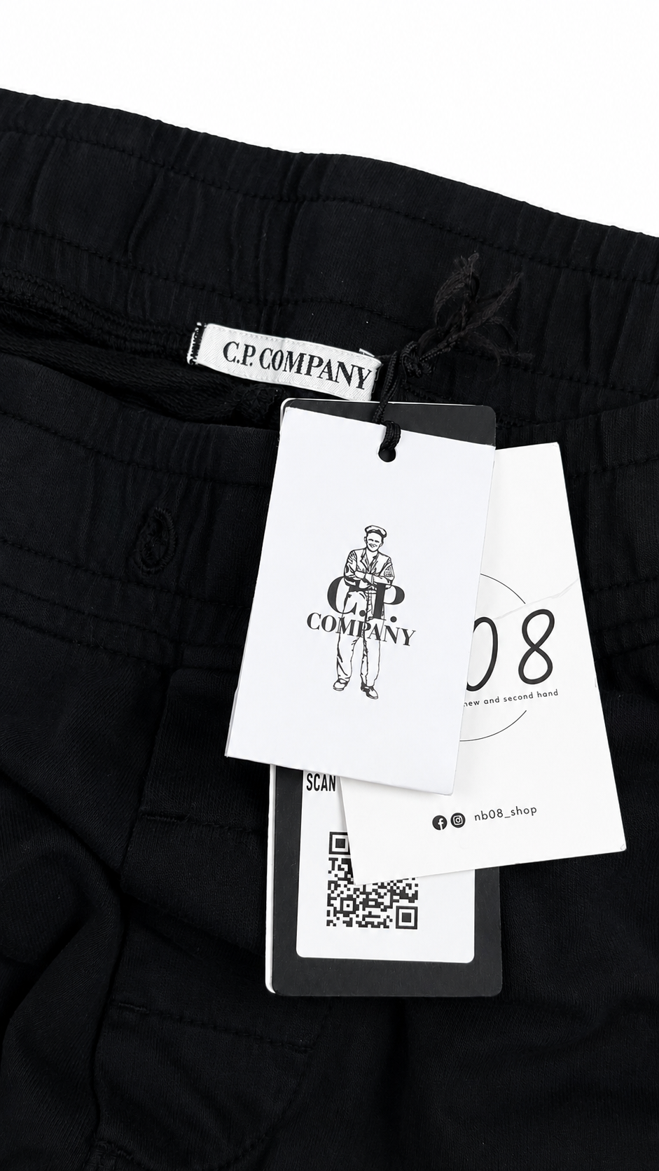 Short C.P Company noir taille XS - vue 4/5