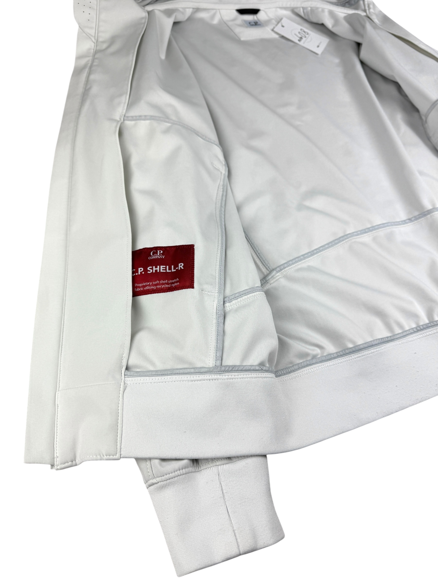 VESTE C.P COMPANY SHELL-R - BLANC - TAILLE S