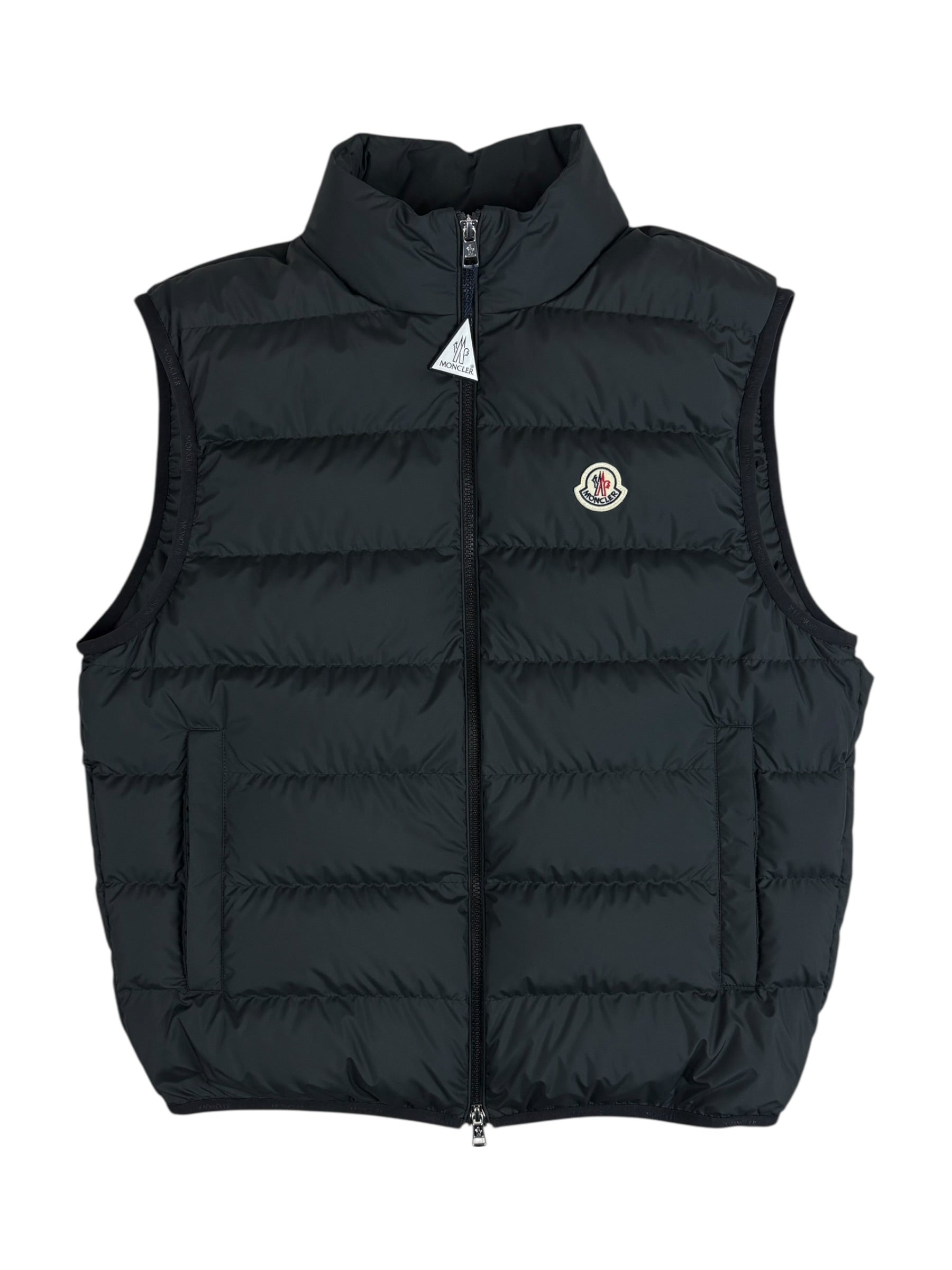 GILET MONCLER CONTRIN - GRIS - TAILLE 4 - NEUF