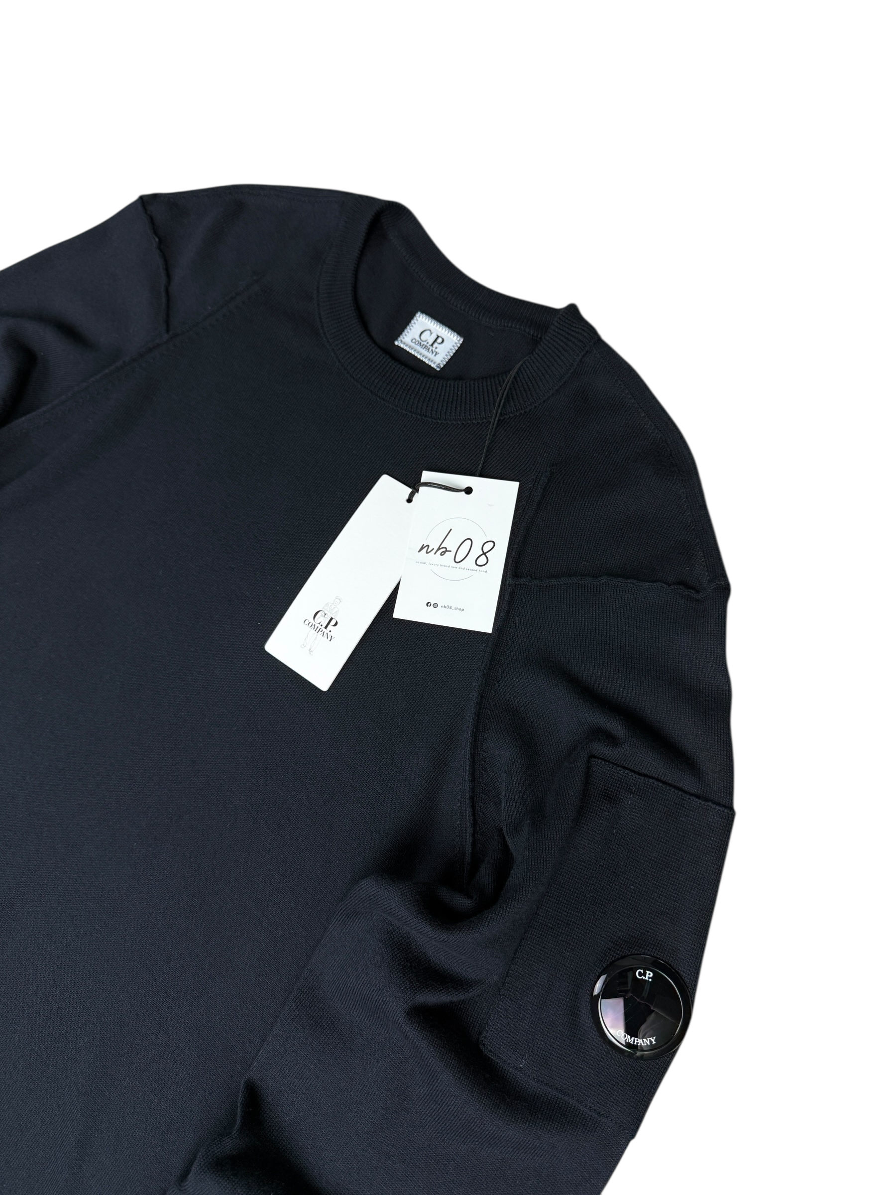 CREWNECK C.P COMPANY - MARINE - NEUF