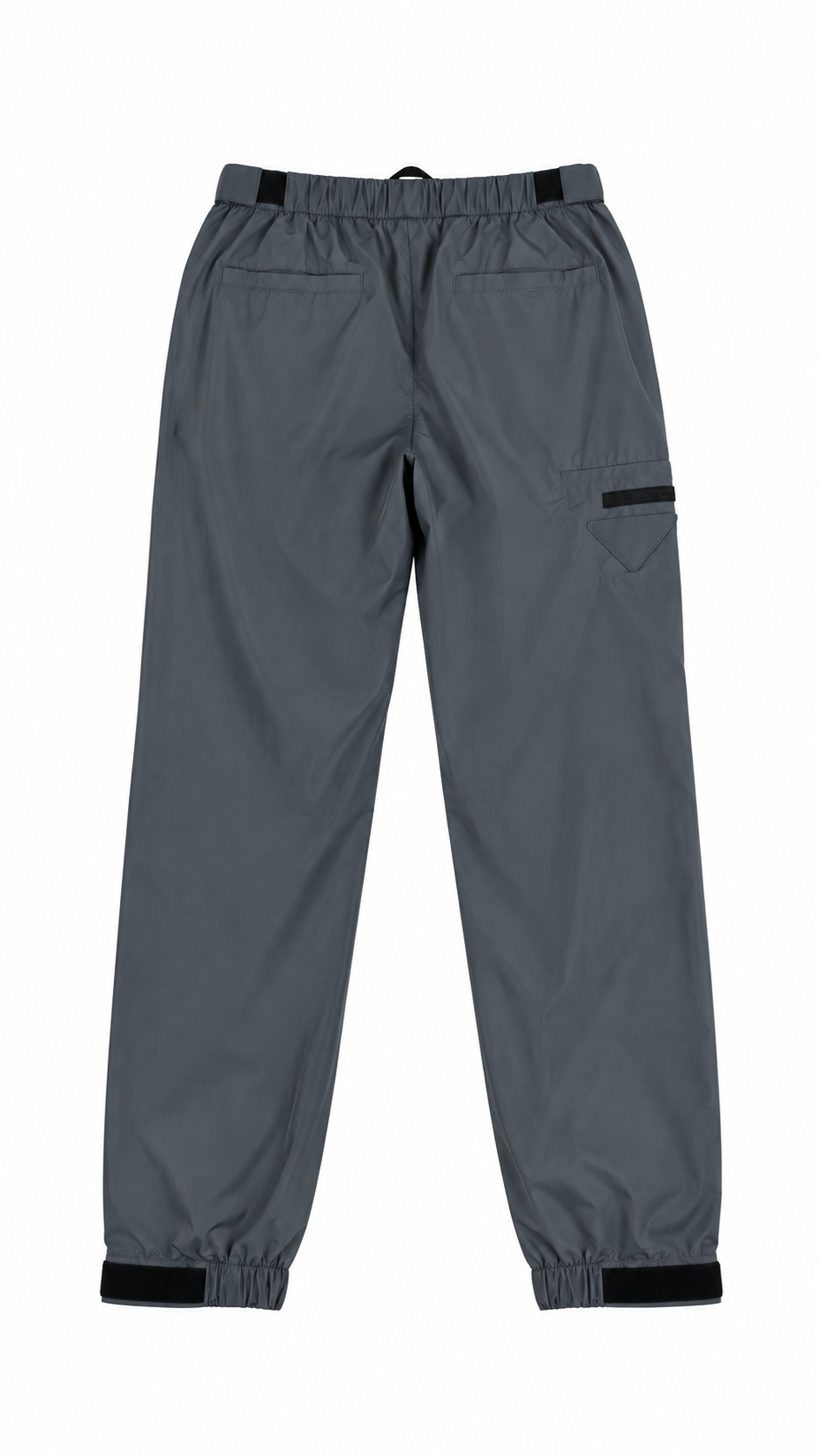 Pantalon Jogging Prada en Nylon, Gris, Taille 48 — autre vue du produit