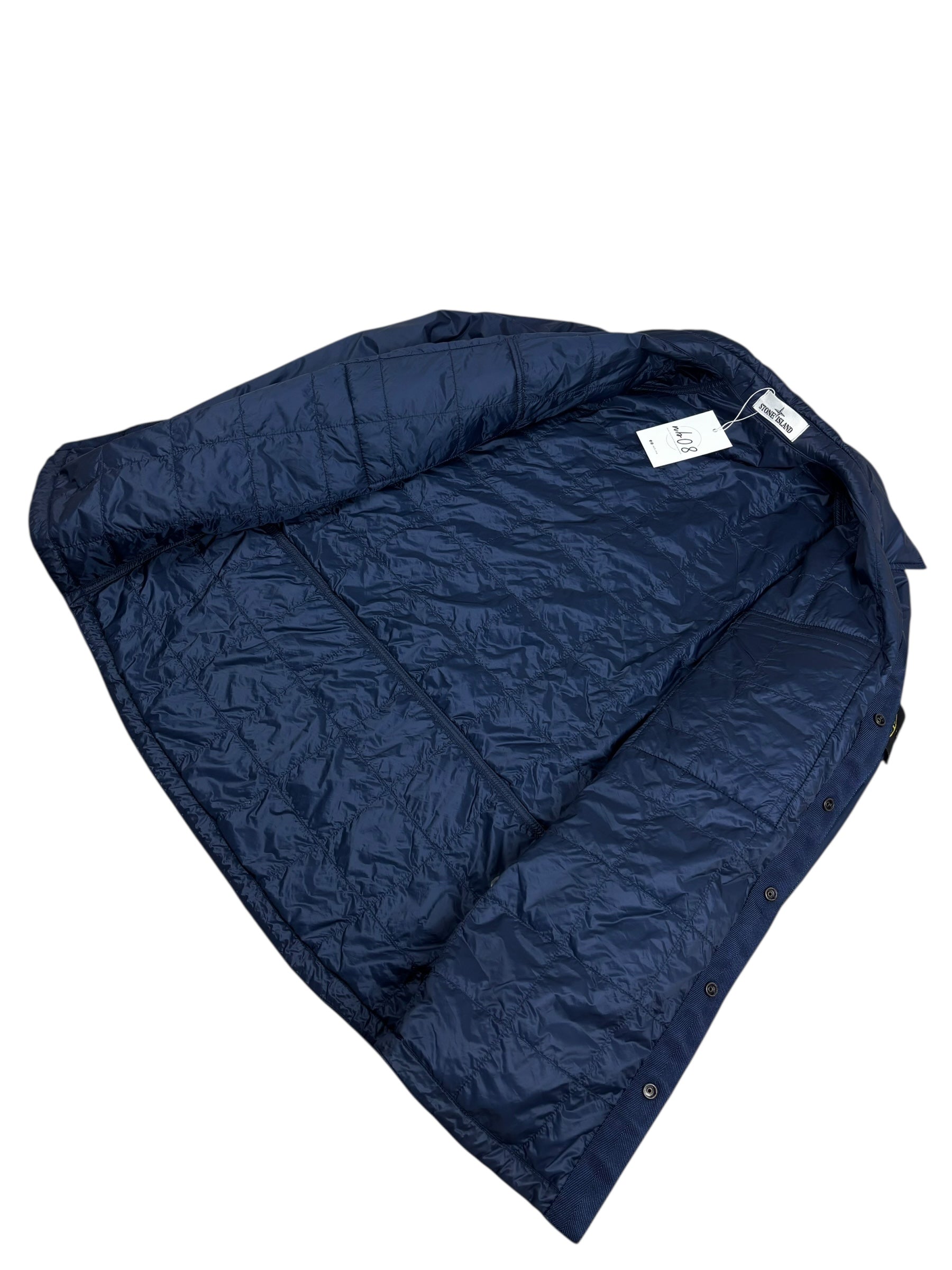 VESTE STONE ISLAND MICRO RIP STOP PRIMALOFT - MARINE - TAILLE L