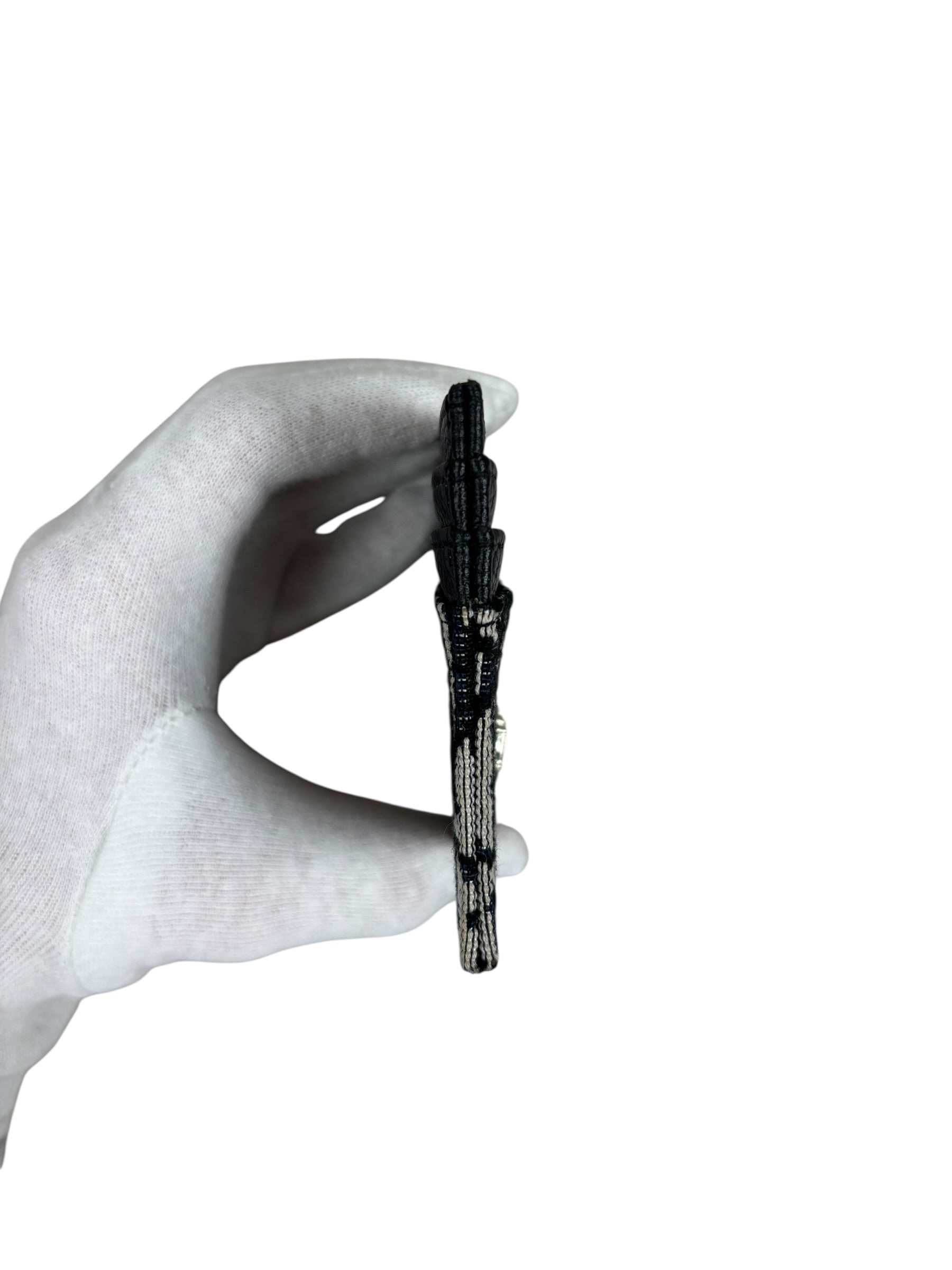 PORTE CARTE DIOR - NOIR - TAILLE UNI