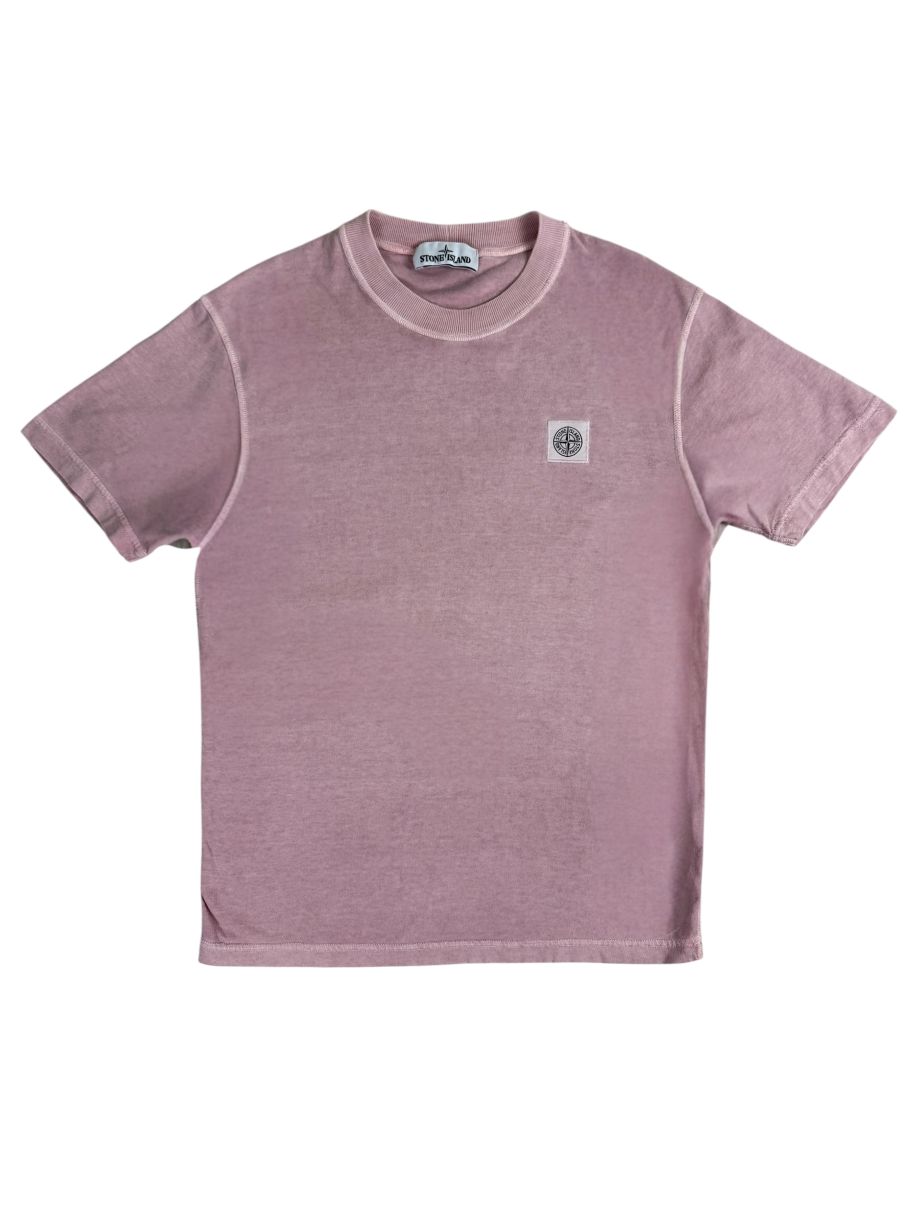 TEE-SHIRT STONE ISLAND - ROSE PASTEL - TAILLE S