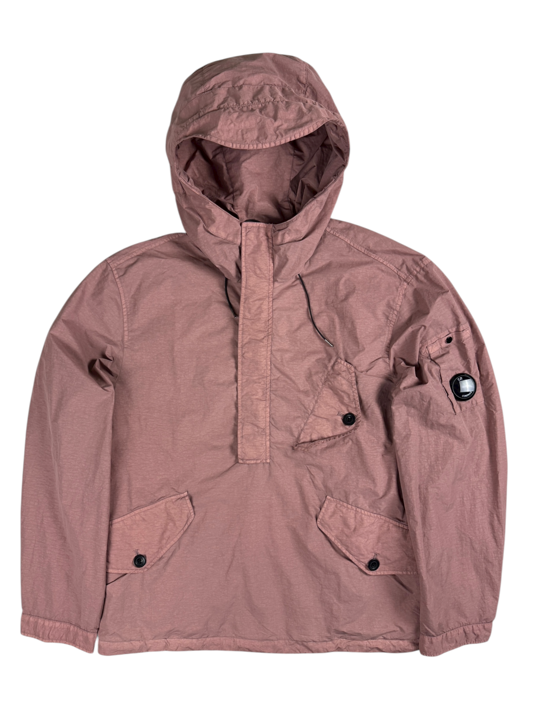 COUPE-VENT C.P COMPANY FLATT NYLON  GARMENT DYEING - ROSE - TAILLE M