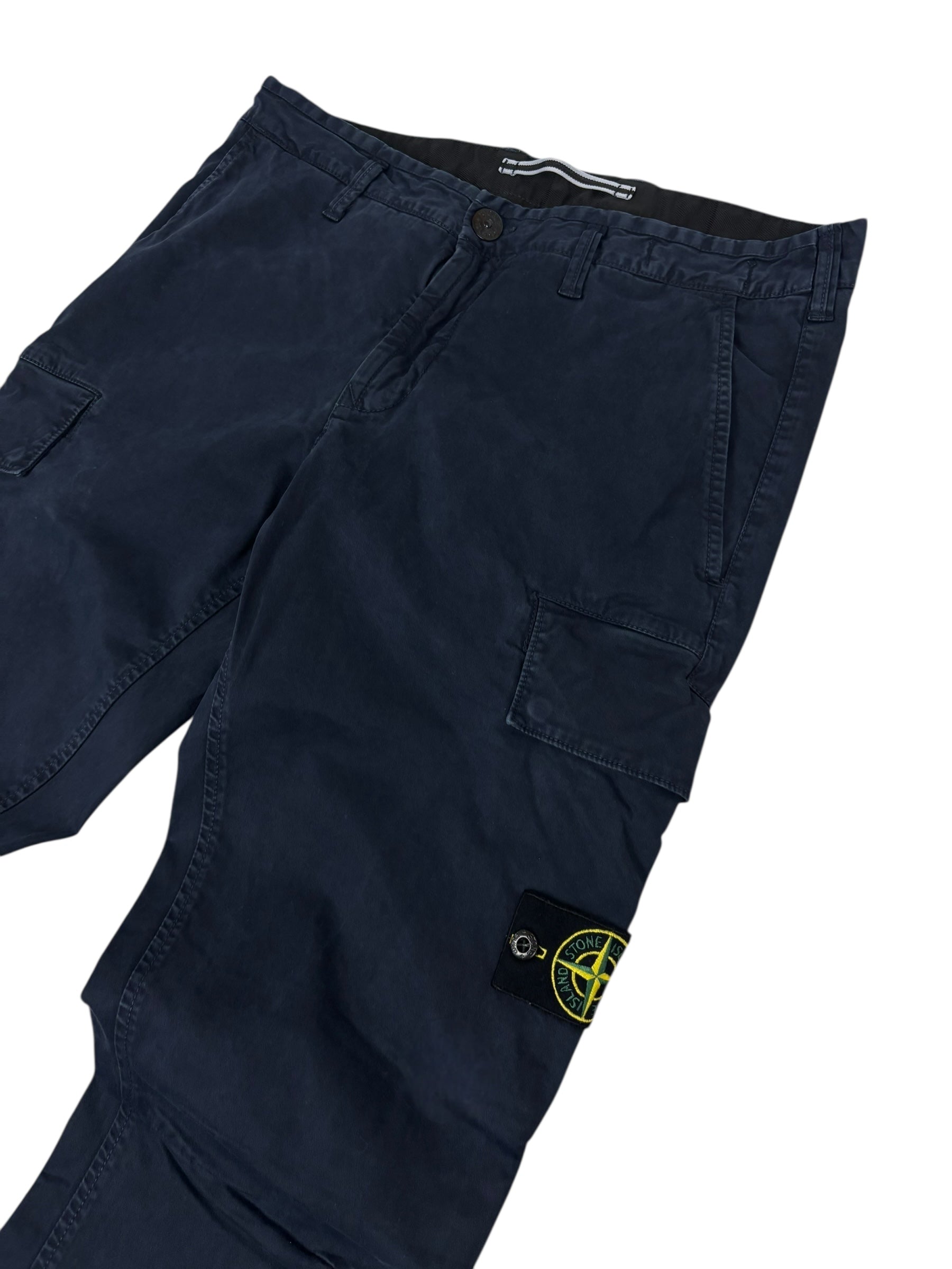 PANTALON CARGO STONE ISLAND - MARINE - TAILLE W33