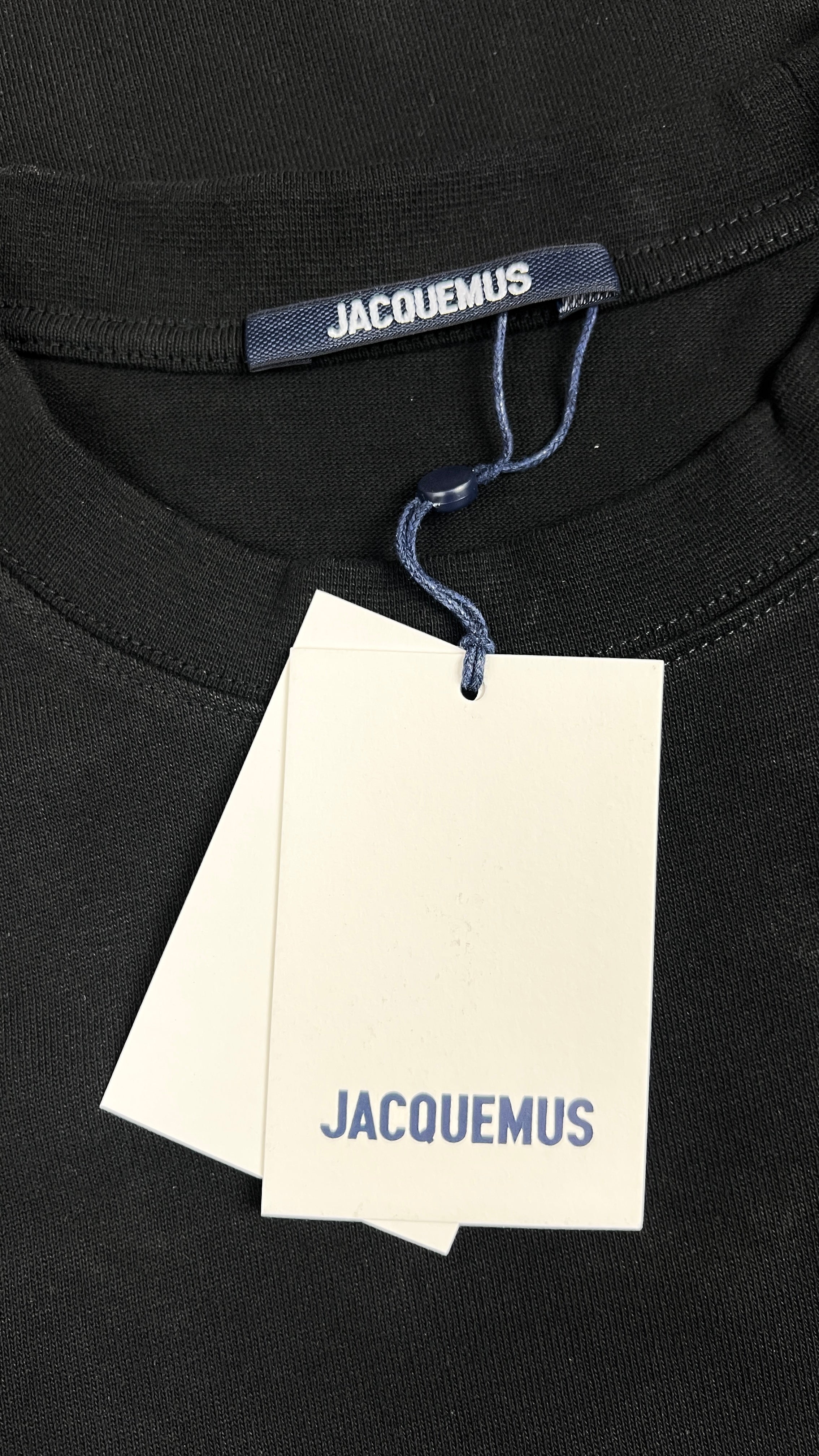 T-shirt Logo Jacquemus - Noir - Neuf