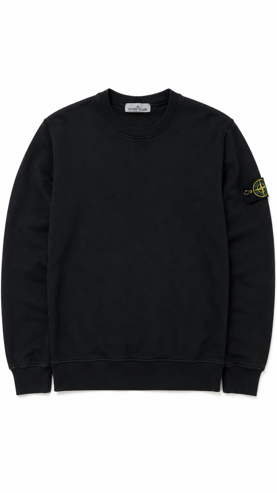 Pull Stone Island noir taille M - vue 1/4