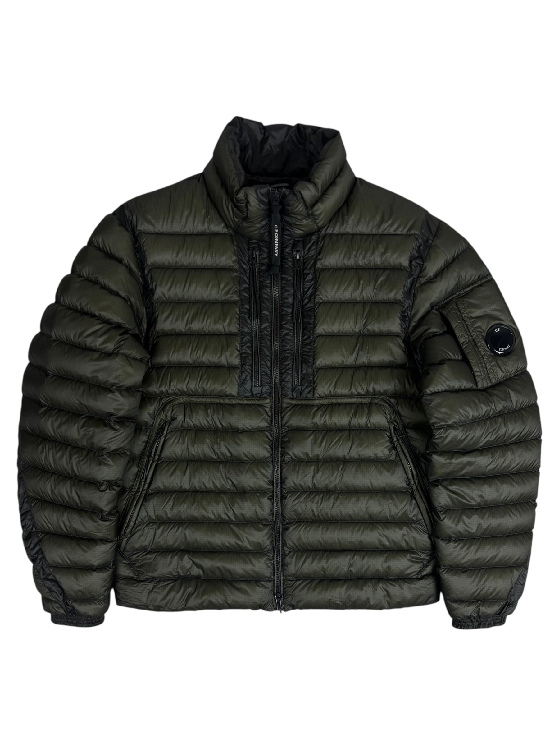DOUDOUNE C.P COMPANY D.D. SHELL DOWN JACKET - KAKI - TAILLE S