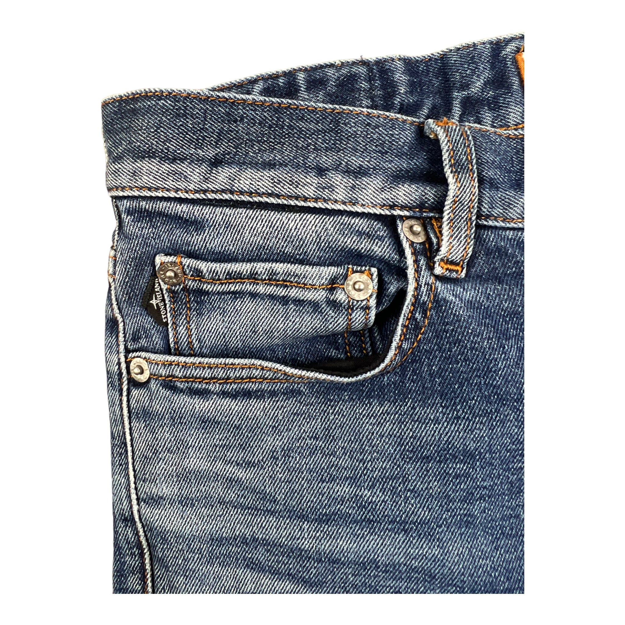 Vintage Stone Island Denim Jeans 👖 Authentic Stone... - Depop