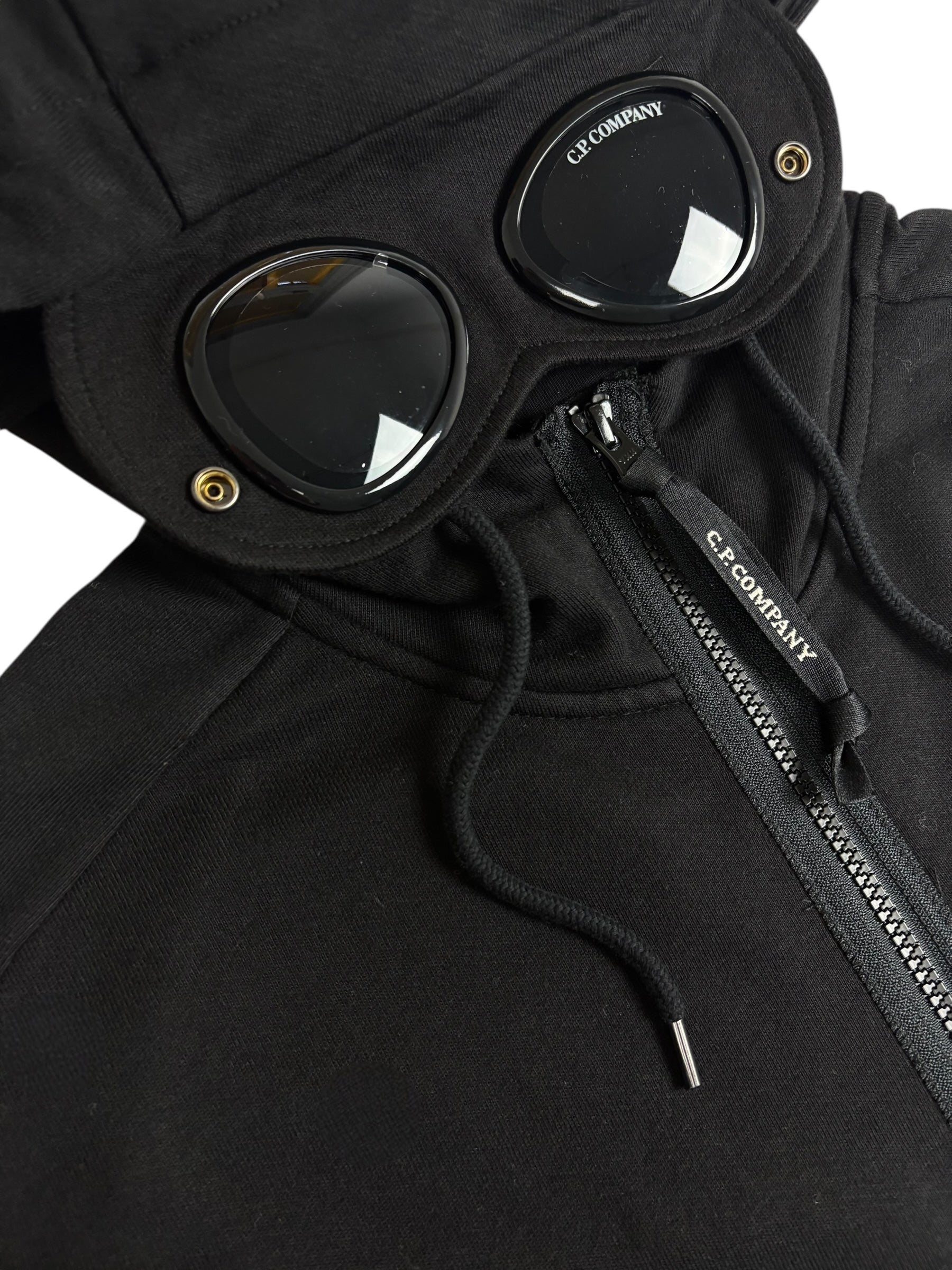 GILET C.P COMPANY GOGGLE JACKET - NOIR - NEUF