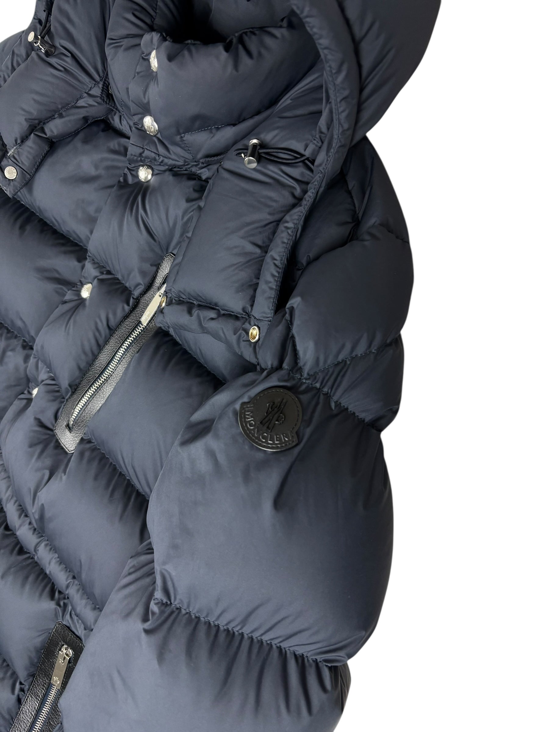 DOUDOUNE MONCLER BAUGES - MARINE - TAILLE 2