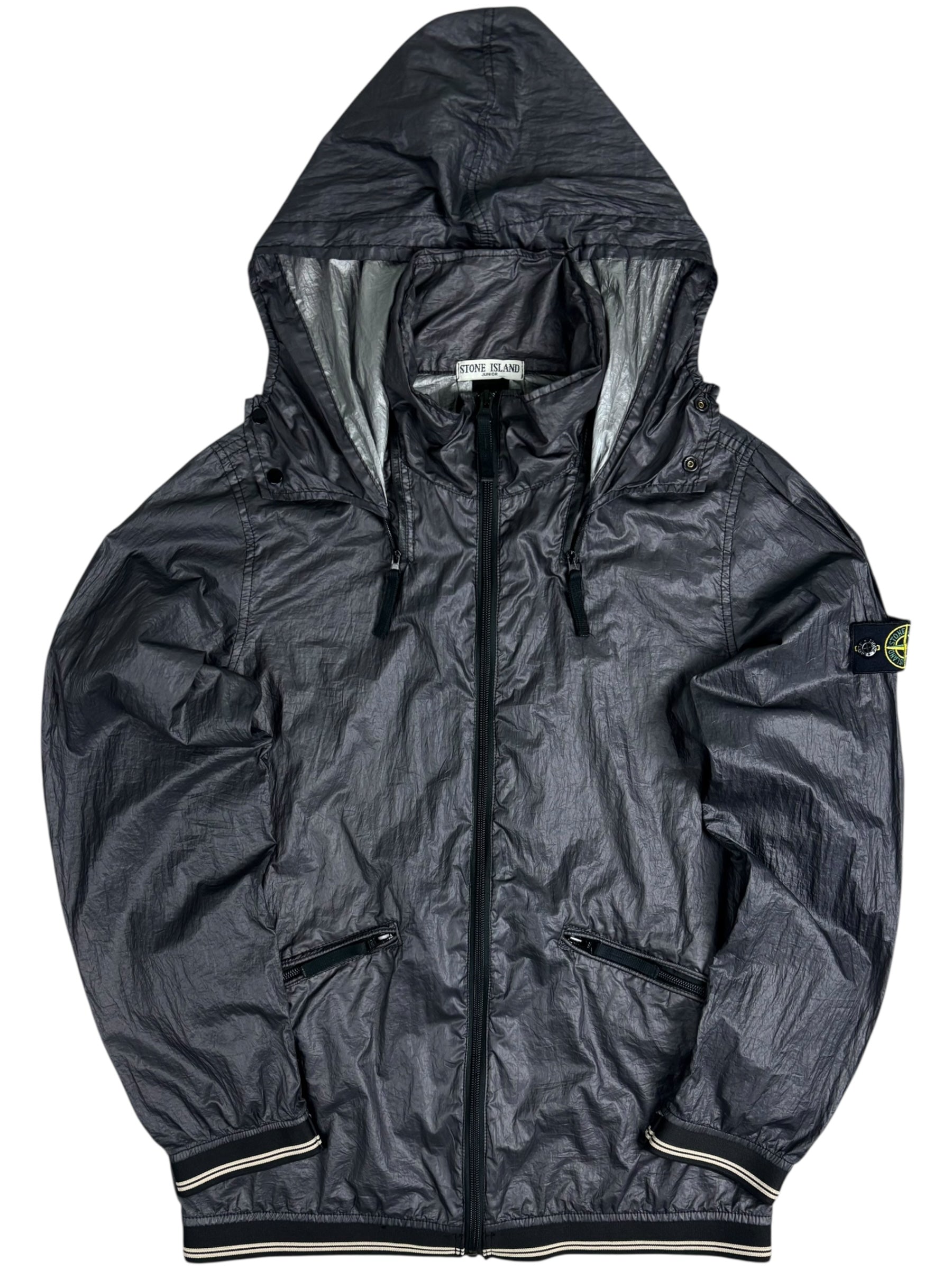 VESTE STONE ISLAND NYLON MÉTAL - GRIS - TAILLE XS