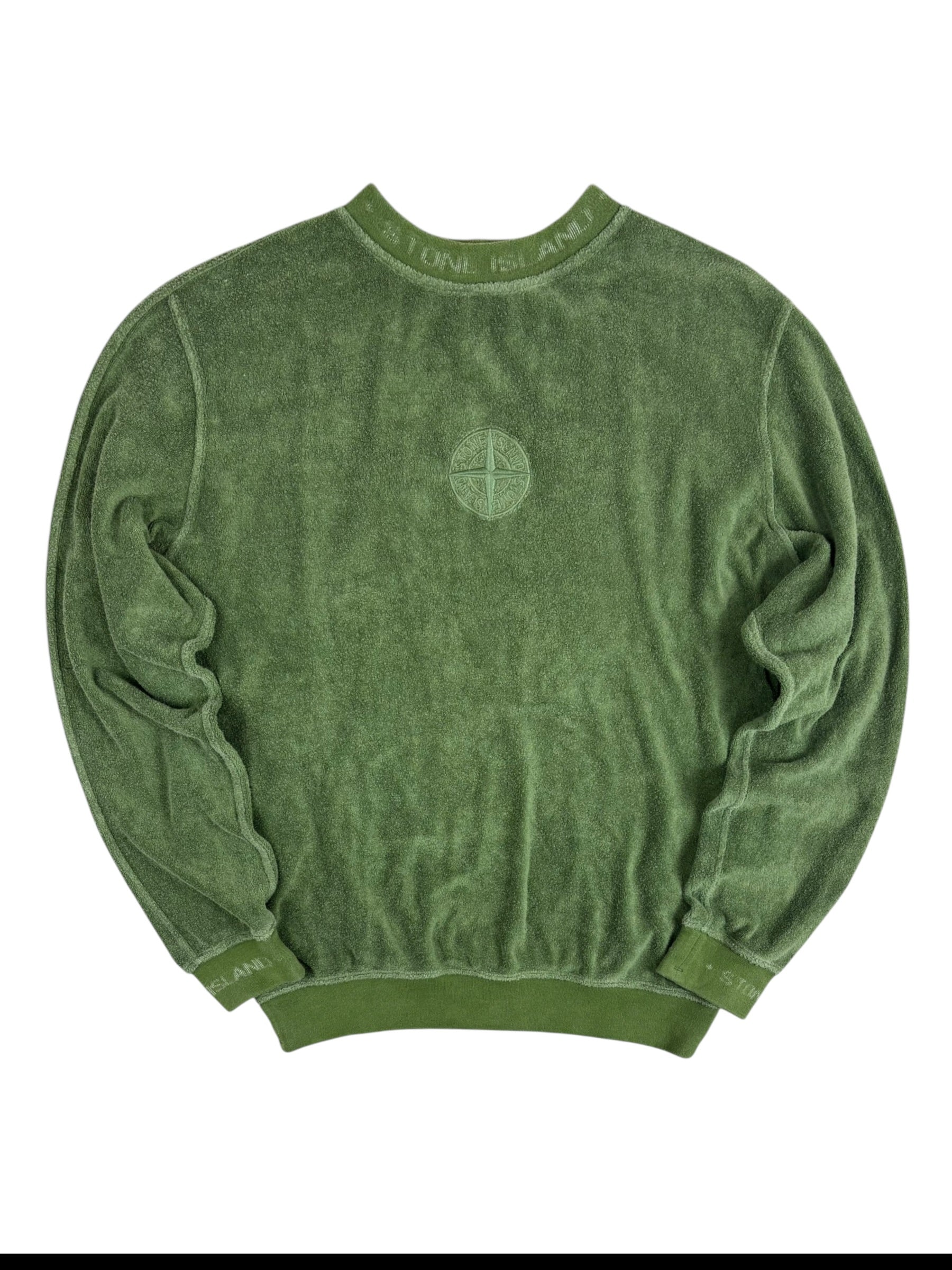 PULL STONE ISLAND - VERT - TAILLE S