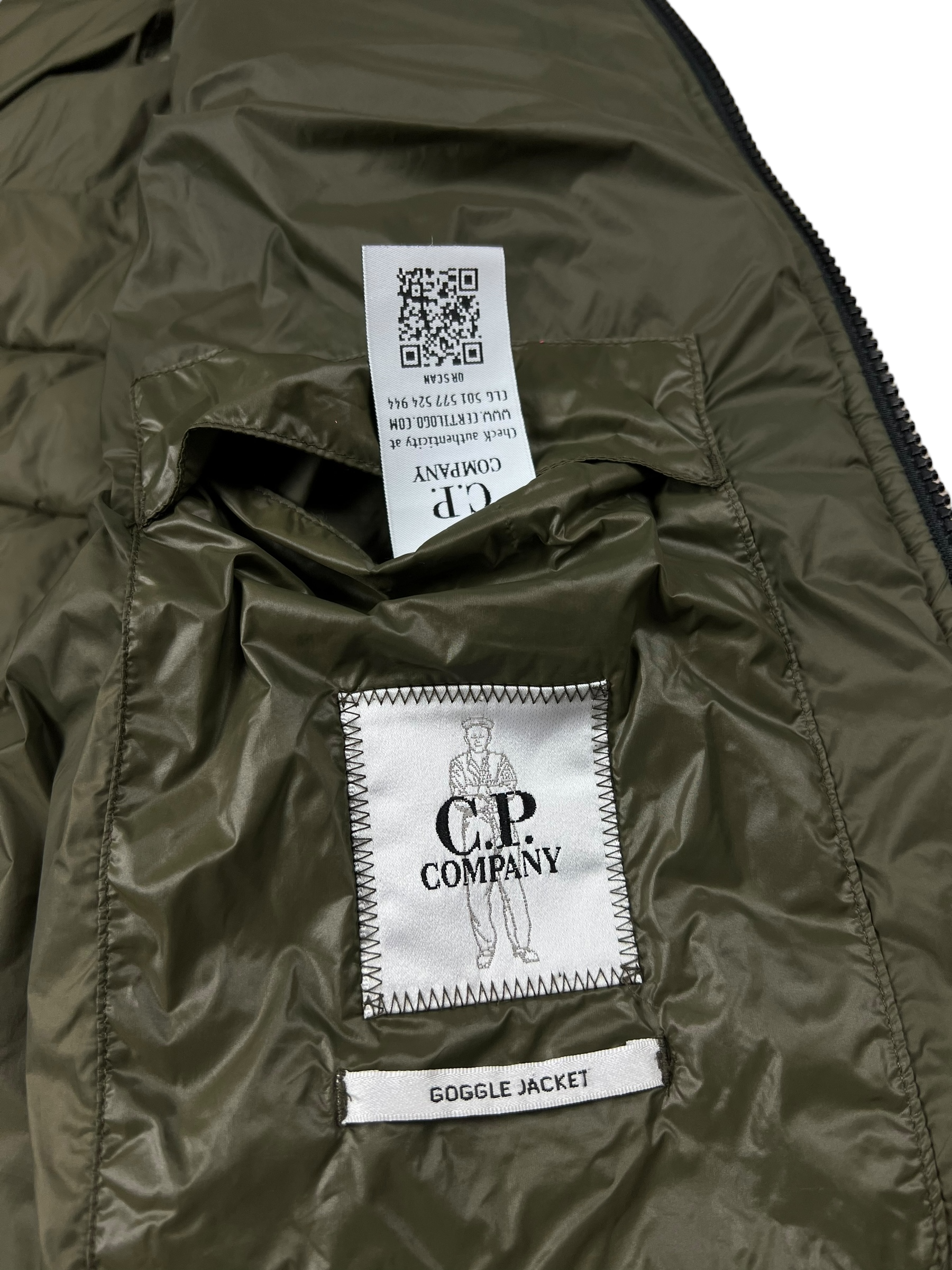 GILET C.P COMPANY SHELL GOGGLE JACKET