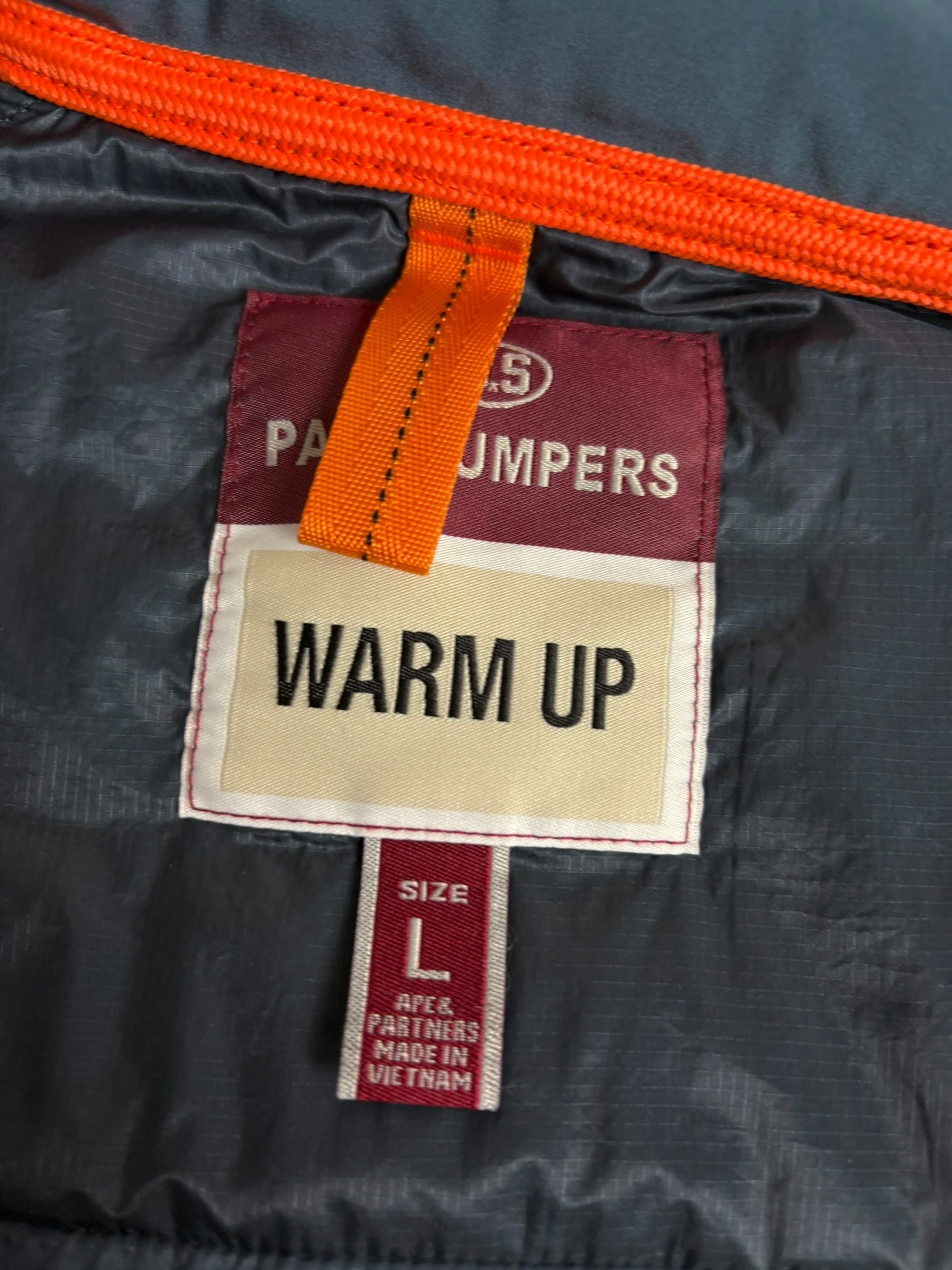 VESTE PARAJUMPERS WARM UP - BLEU - TAILLE L