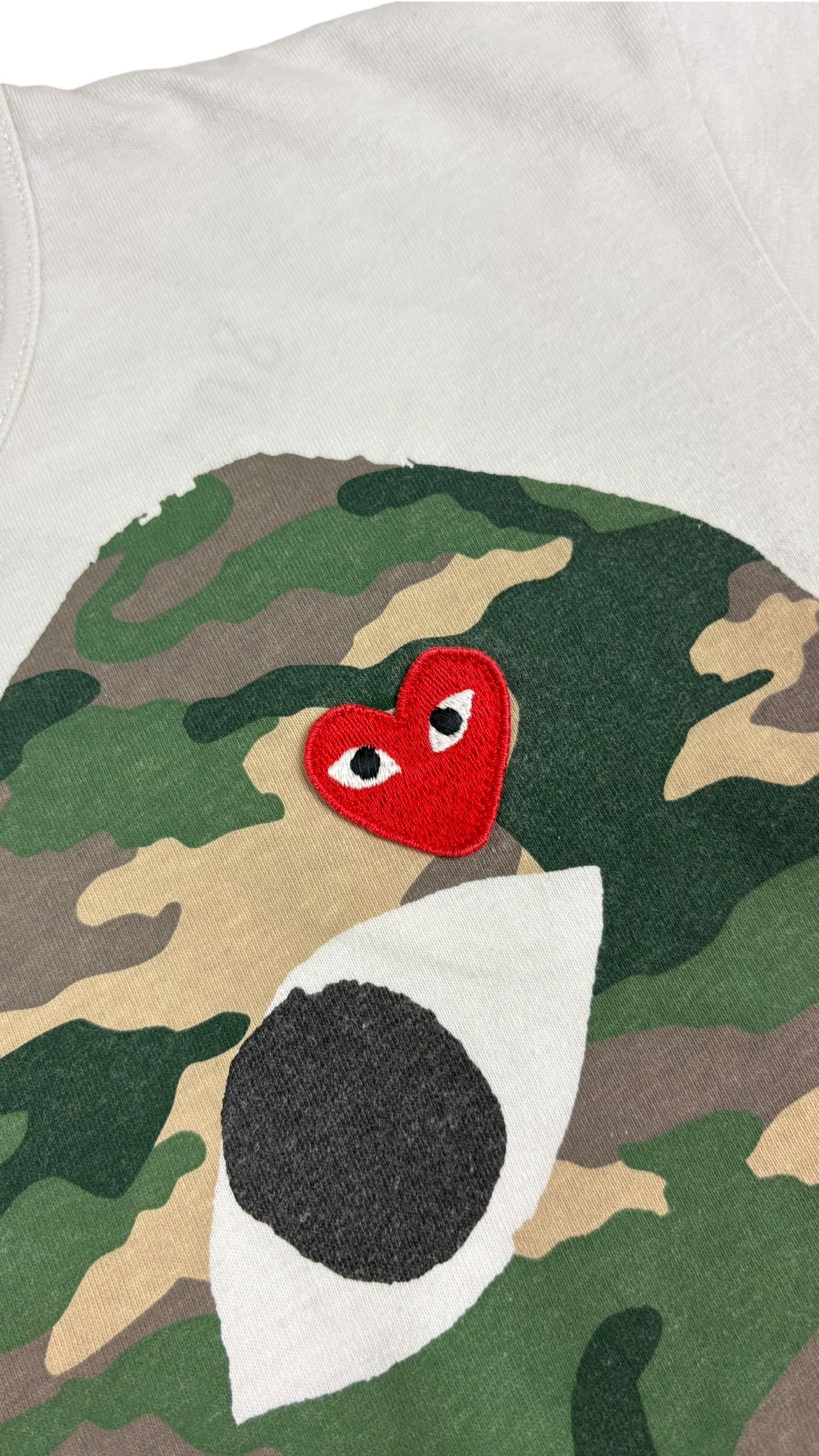 Tee-shirt Comme Des Garçons Play - Blanc - Taille M